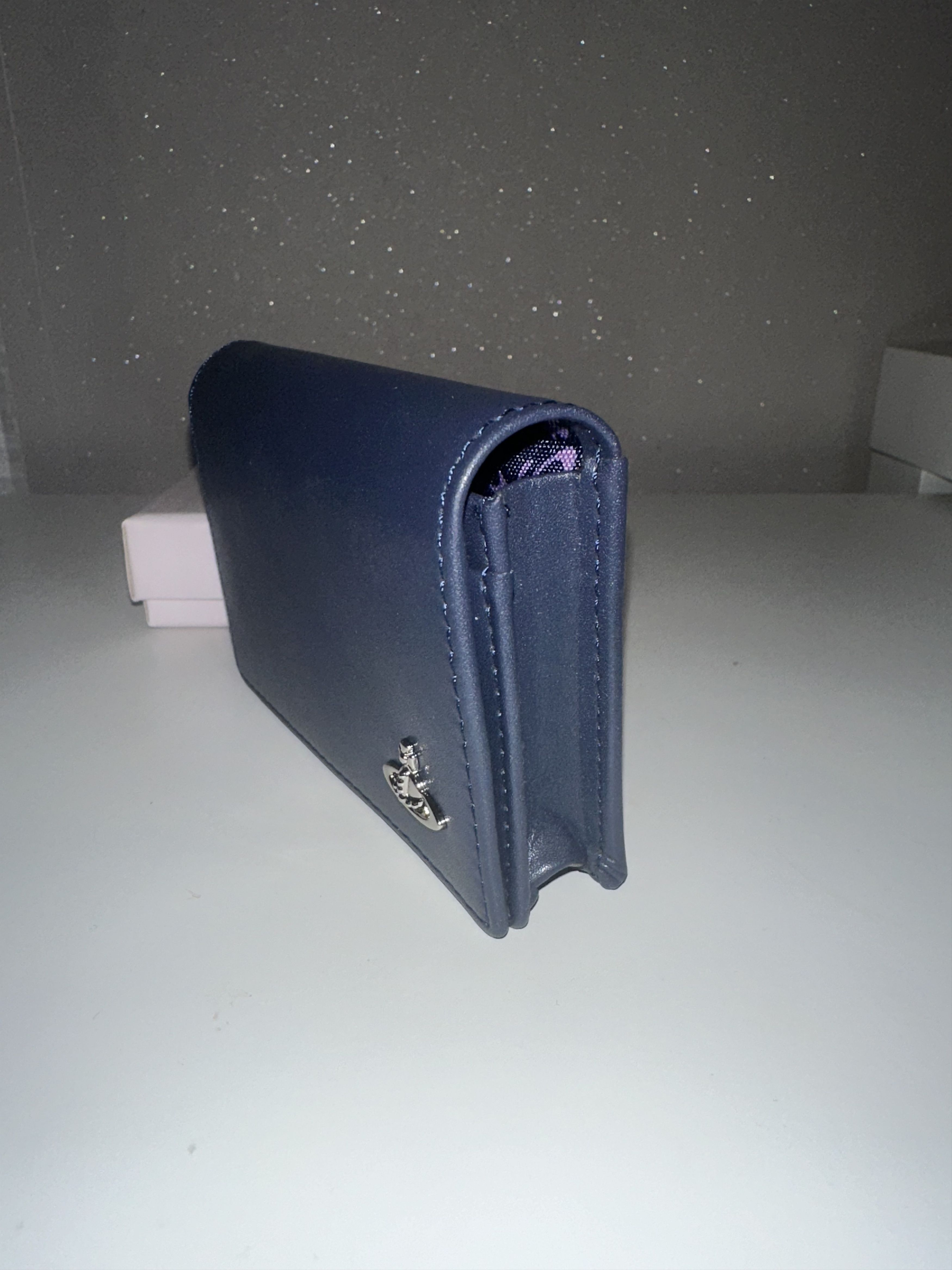 Vivienne Westwood Vivienne Westwood Navy / Purple Orb Print wallet Size ONE SIZE - 6 Thumbnail