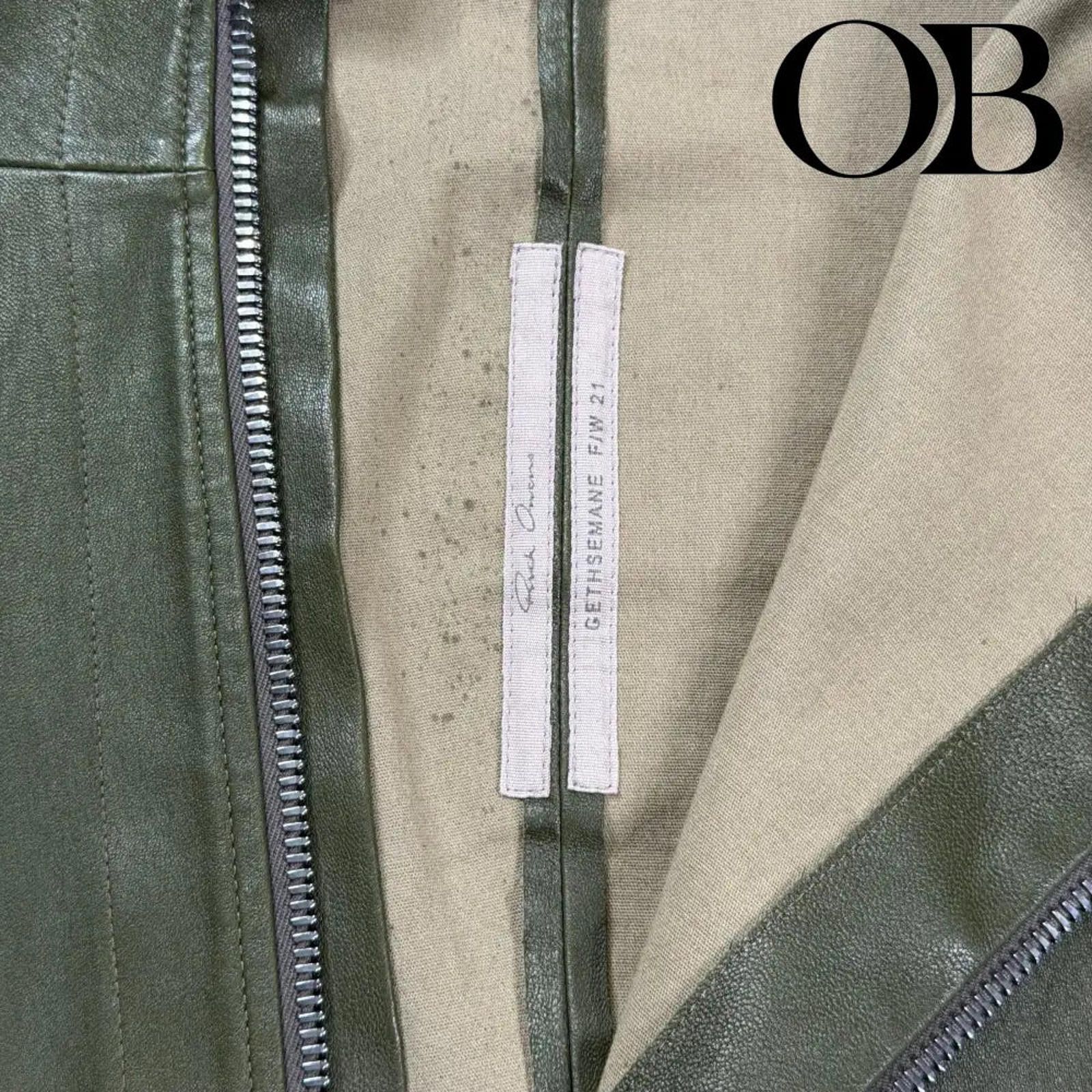 Rick Owens Rick Owens Gethsemane Gary Leather Jacket Size US S / EU 44-46 / 1 - 7 Thumbnail
