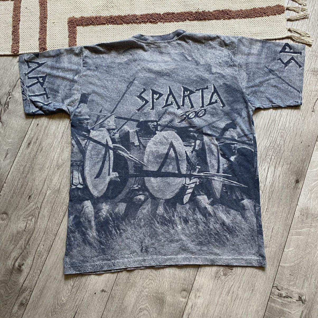 Vintage VINTAGE 300 SPARTAN MOVIE FULL PRINT T SHIRT Size US L / EU 52-54 / 3 - 2 Thumbnail
