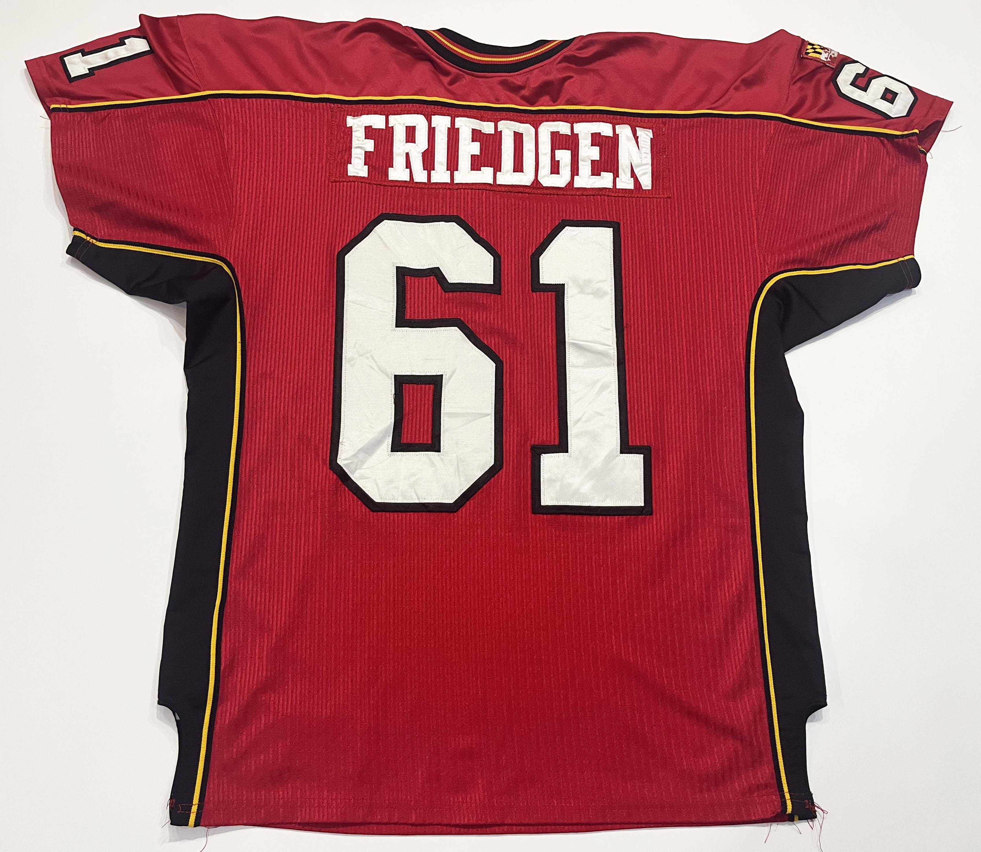 Under Armour Under Armour 2004 Maryland Terrapins FRIEDGEN #61 Jersey Size US XL / EU 56 / 4 - 5 Thumbnail