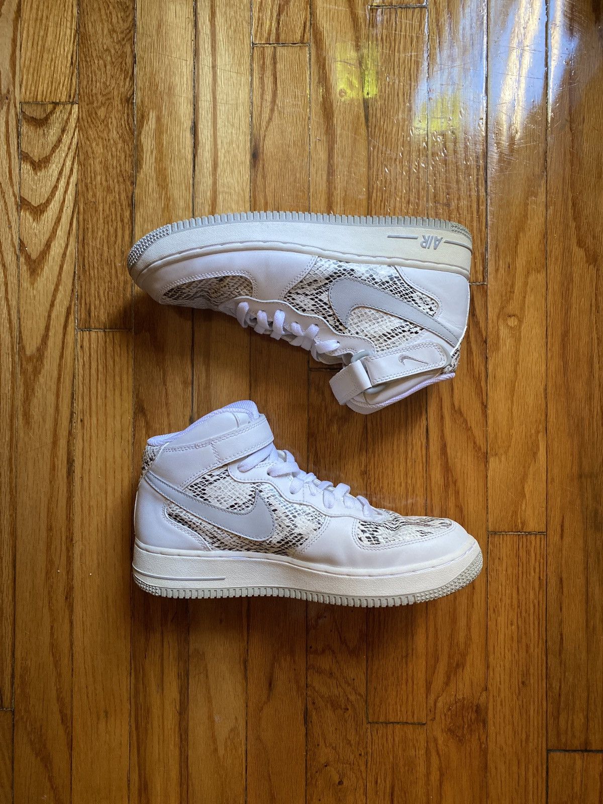 Nike Nike Air Force 1 Mid Premium ‘Cocoa Snake’ Size US 7 / EU 40 - 2 Thumbnail