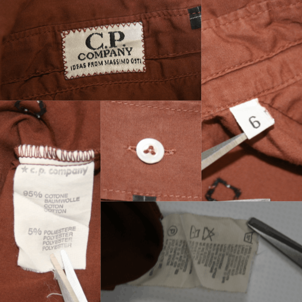 C.P. Company 90S By Massimo Osti Shortsleeve Shirt Vintage Size US XXL / EU 58 / 5 - 9 Thumbnail