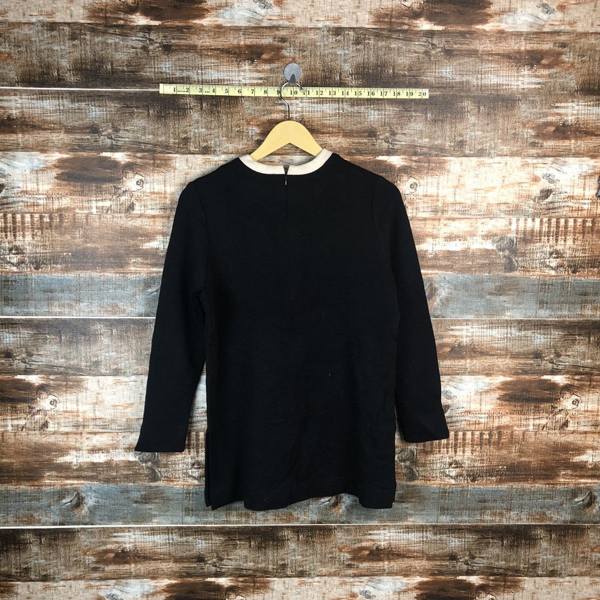 Homespun Knitwear × Japanese Brand Racine Jersey Black Knitwear #A1895 Size M / US 6-8 / IT 42-44 - 13 Thumbnail