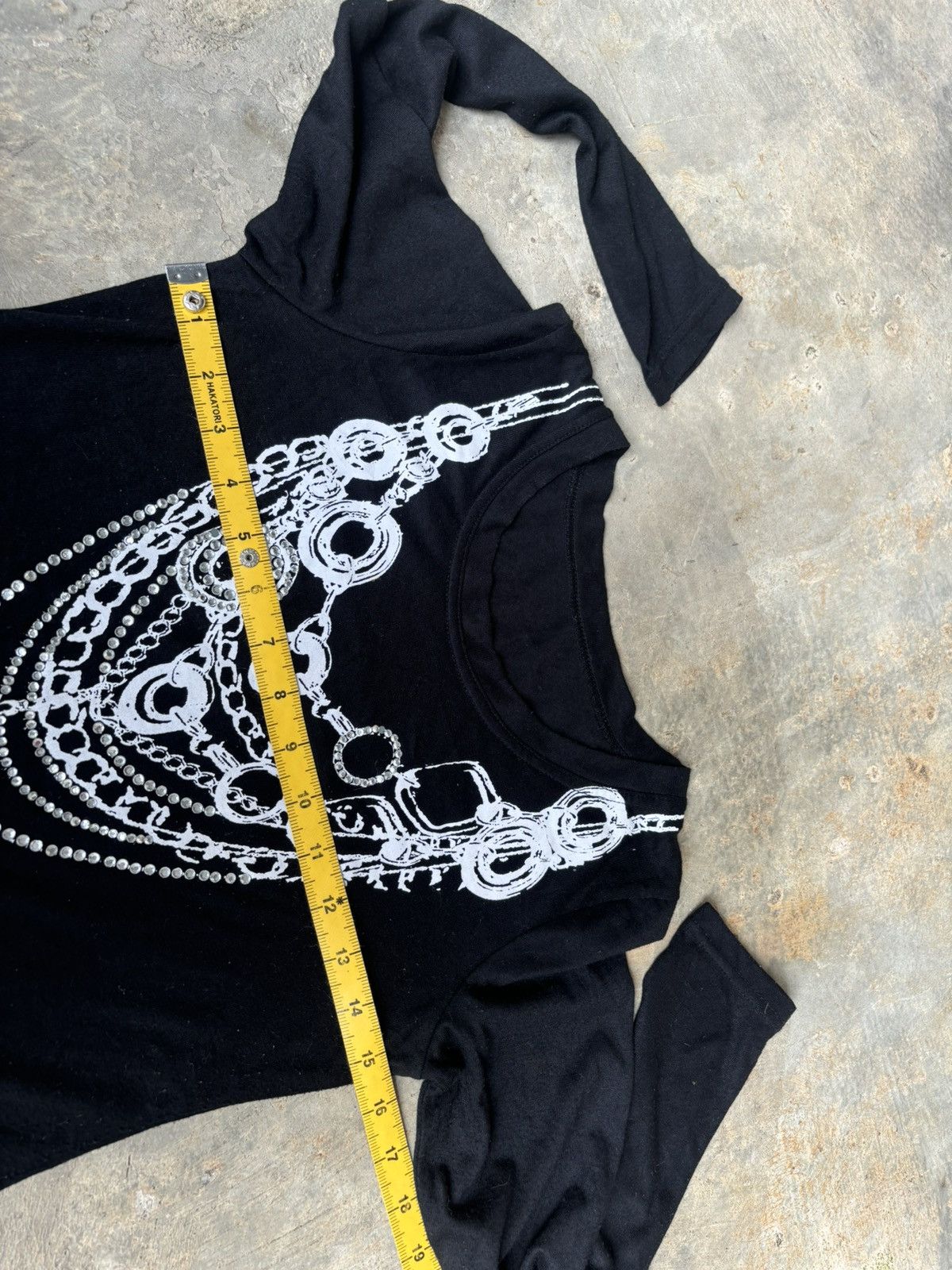 If Six Was Nine × Japanese Brand × Le Grande Bleu (L.G.B.) Y2k necklace Style Ifsixwasnine Lgb Longsleeve Size L / US 10 / IT 46 - 5 Thumbnail