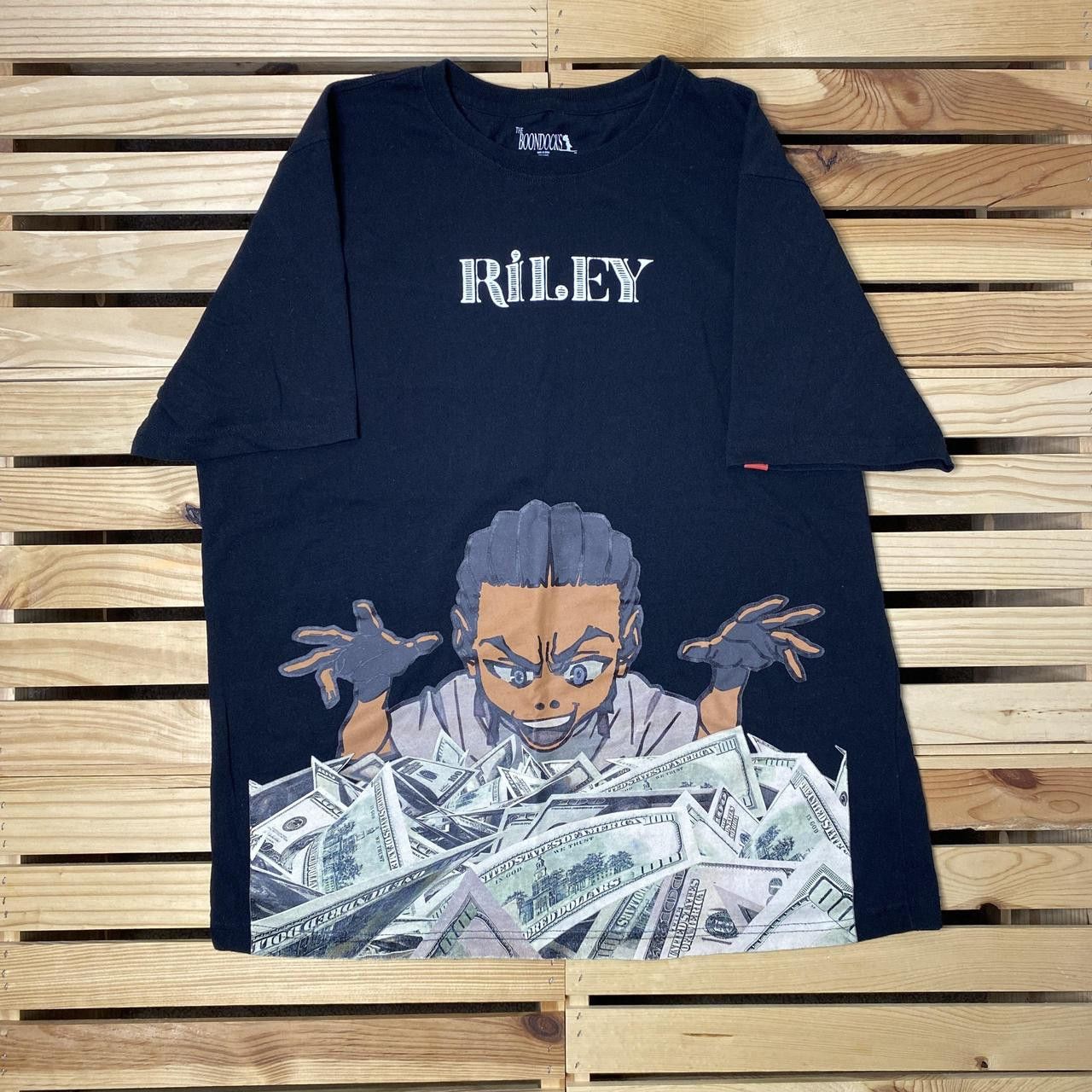 Other Boondocks x Riley Freeman Black Anime Promo Tee Size XL Size US XL / EU 56 / 4 - 1 Thumbnail