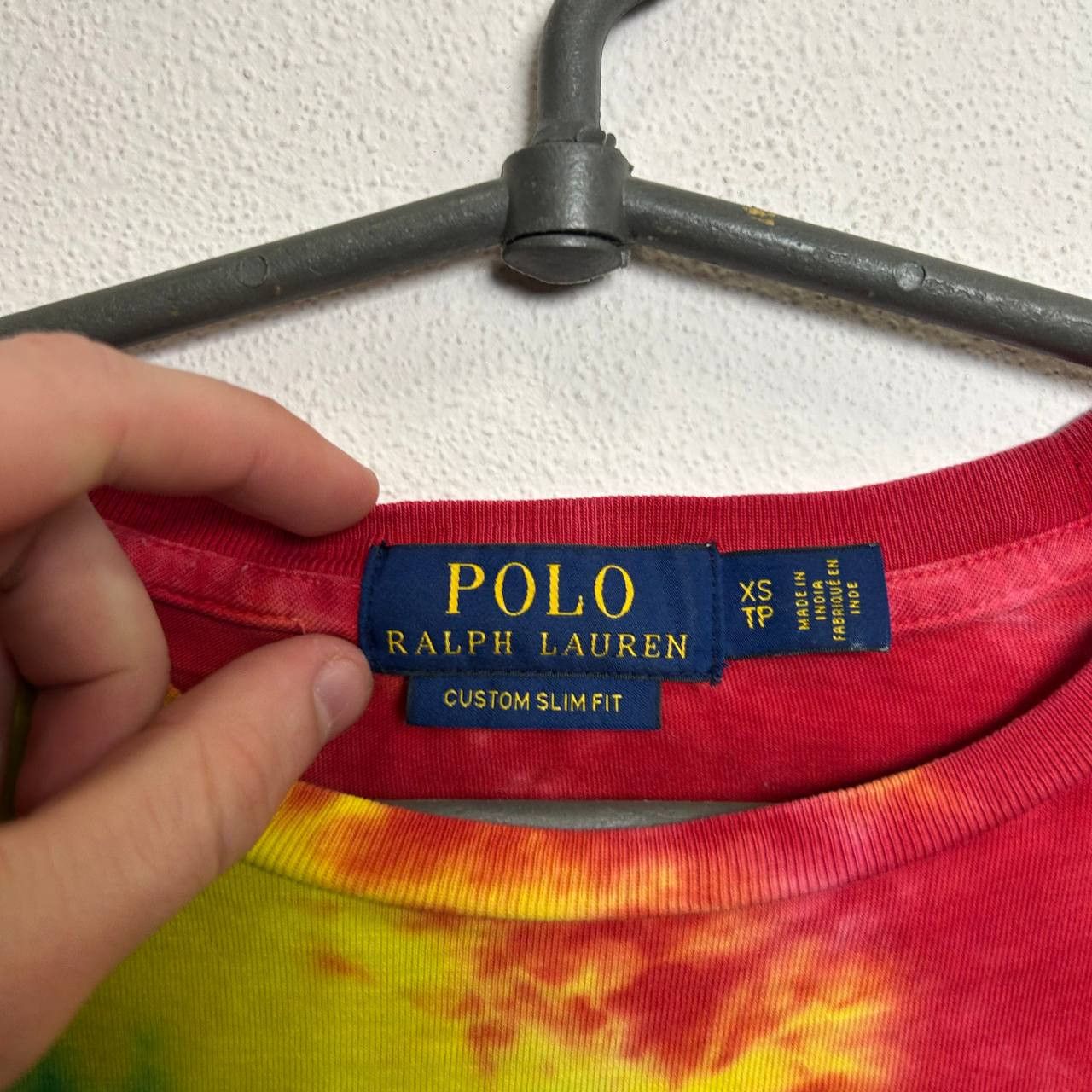 Polo Ralph Lauren Designer Polo Ralph Lauren small pony multicolored y2k tee Size US XS / EU 42 / 0 - 5 Thumbnail
