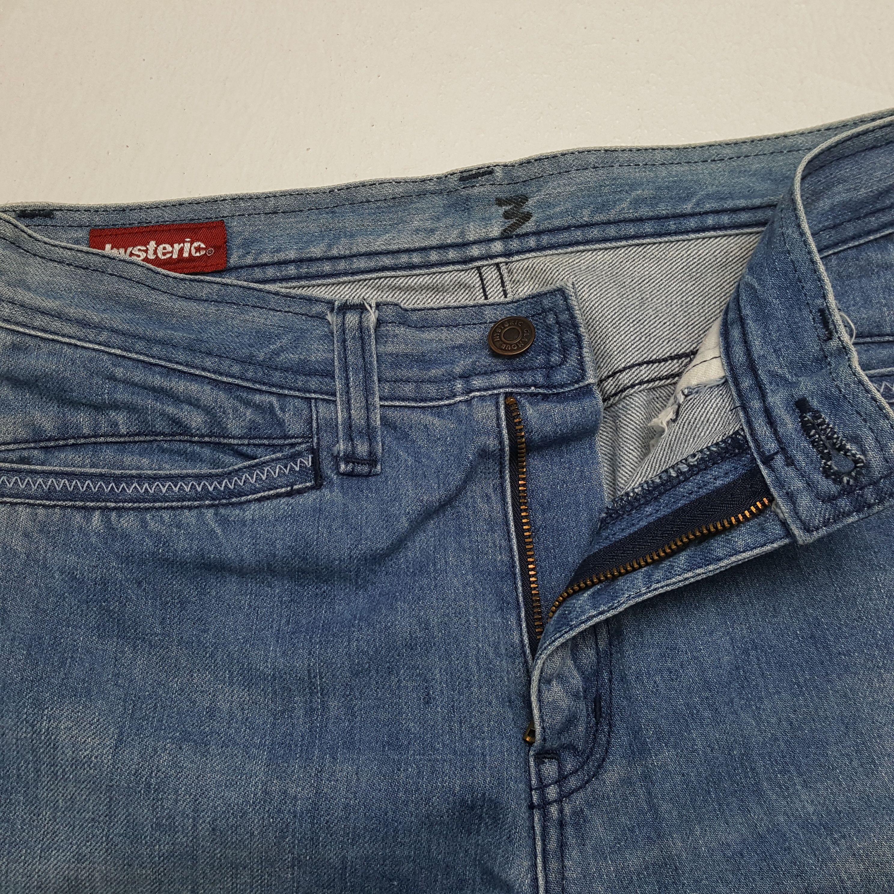 Hysteric Glamour × Japanese Brand × Vintage Vintage HYSTERIC GLAMOUR Japanese Fashion Brand Bootcut Jean Size 27" / US 4 / IT 40 - 12 Thumbnail