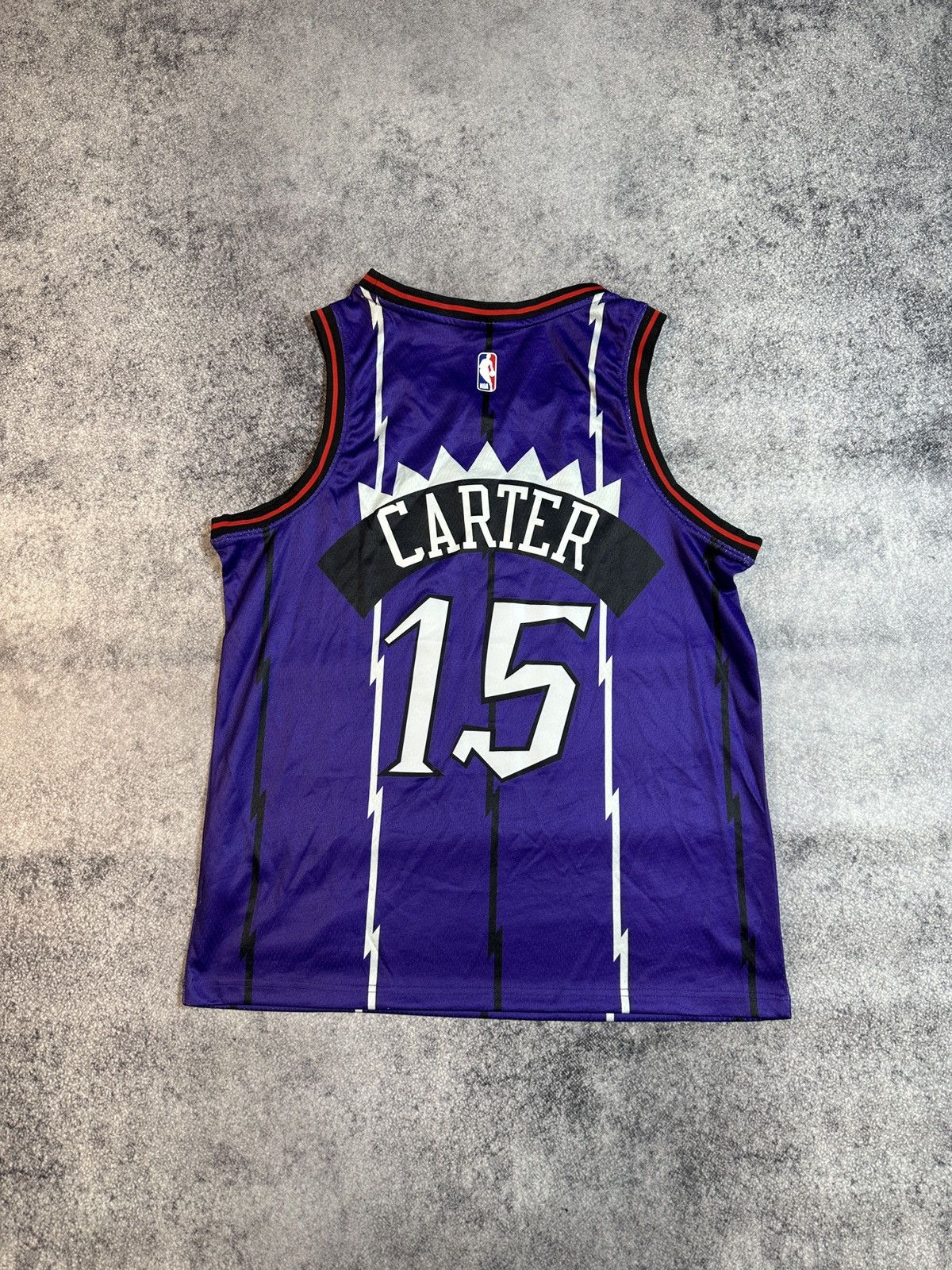 NBA Nike Raptors 15 Carter NBA Basketball Jersey L Rare Usa Size US L / EU 52-54 / 3 - 3 Thumbnail