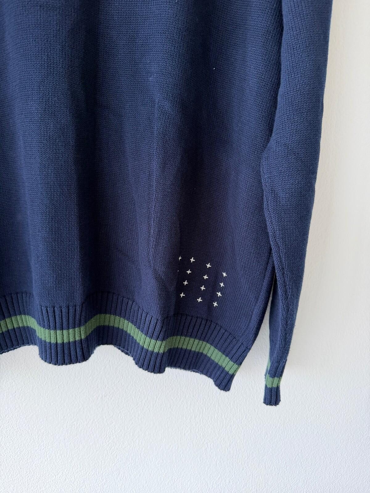 Ksubi new Ksubi mens PLAYOFF CARDIGAN MIDNIGHT blue navy medium m Size US M / EU 48-50 / 2 - 8 Thumbnail