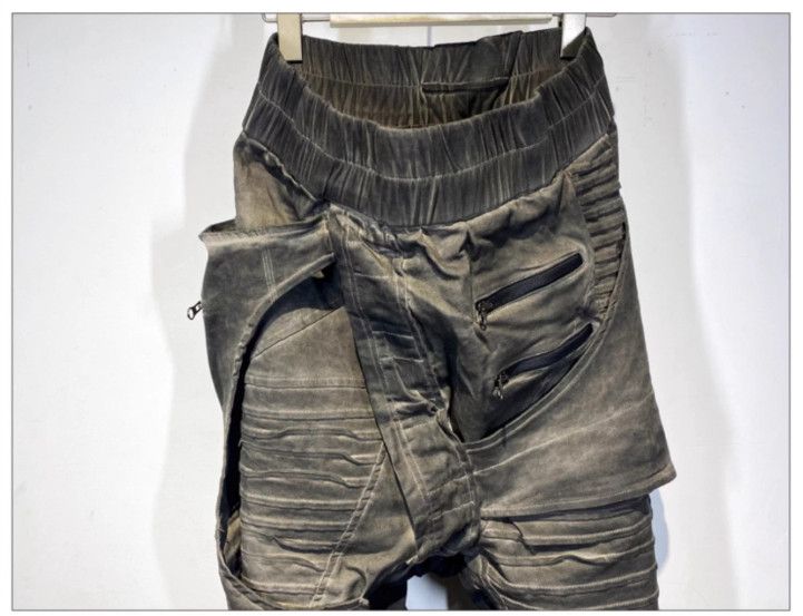Other DRKLAC Panel Dune Camel Jogger Pants Demobaza Style Size US 32 / EU 48 - 3 Thumbnail