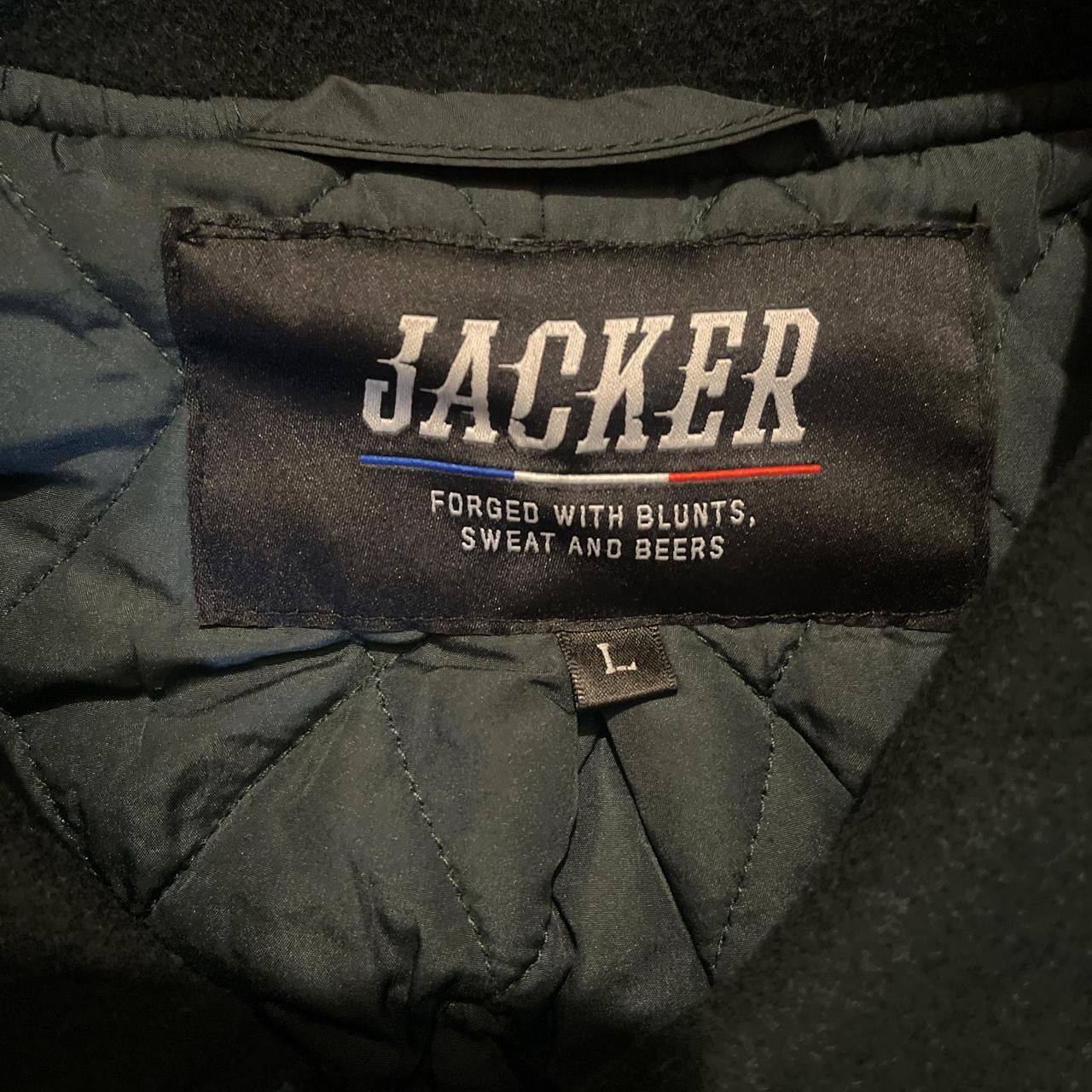 Other JACKER FR "Stingy Rats Social Club" Varsity Leather Jacket Size US L / EU 52-54 / 3 - 3 Thumbnail