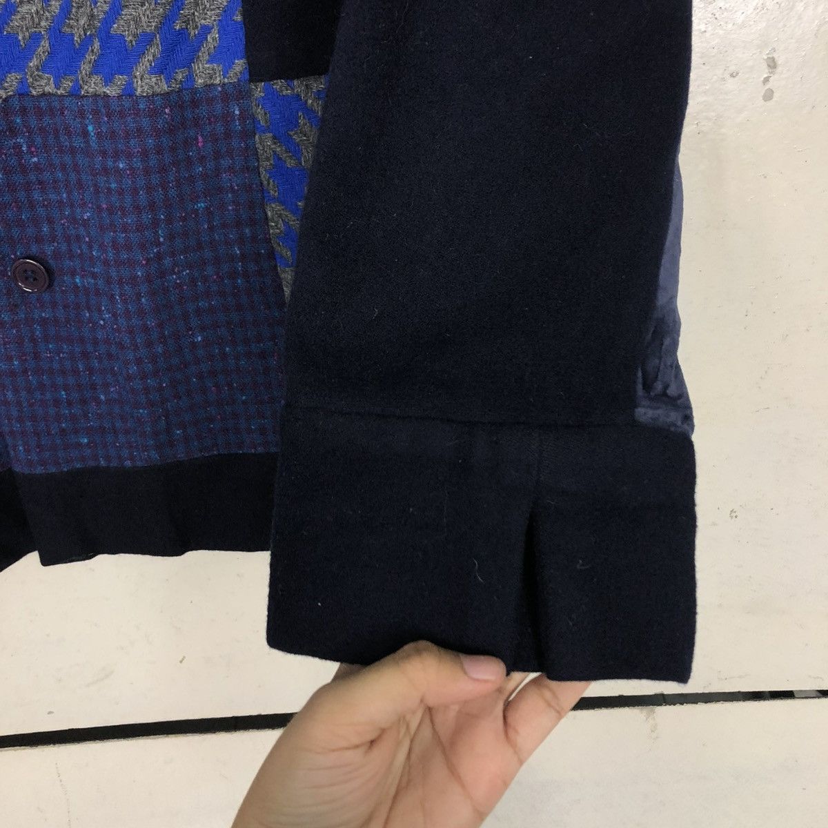 Japanese Brand 🔥VINTAGE CHORE JACKET INDIGO PATCHWORK DESIGN KAPITAL STYLE Size US M / EU 48-50 / 2 - 17 Thumbnail