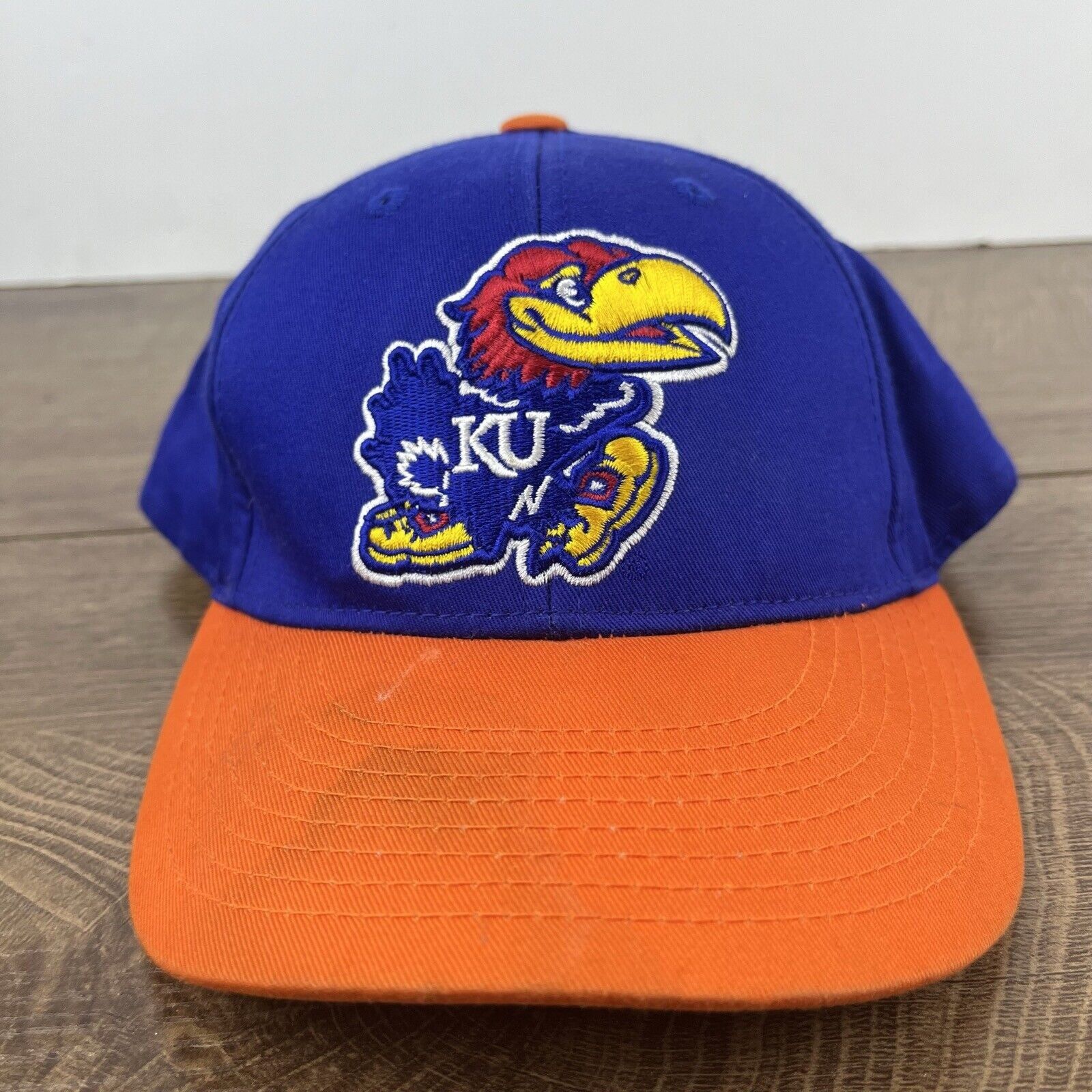 Other Kansas Jayhawks Hat KU Jayhawks Blue Cap Adjustable Blue Adu Size ONE SIZE - 5 Thumbnail