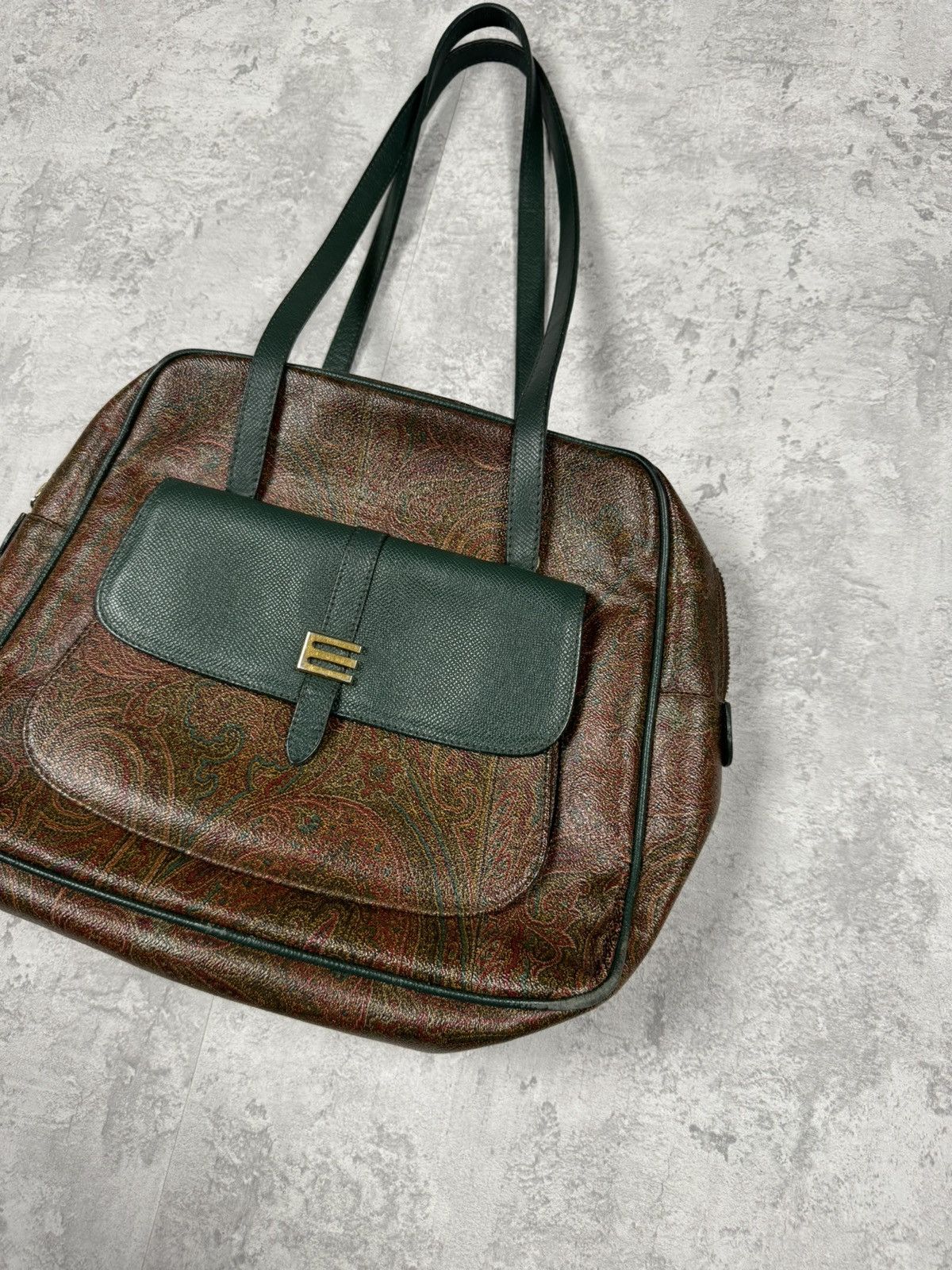 Etro Vintage ETRO Patterned Shoulder Bag Size ONE SIZE - 3 Thumbnail