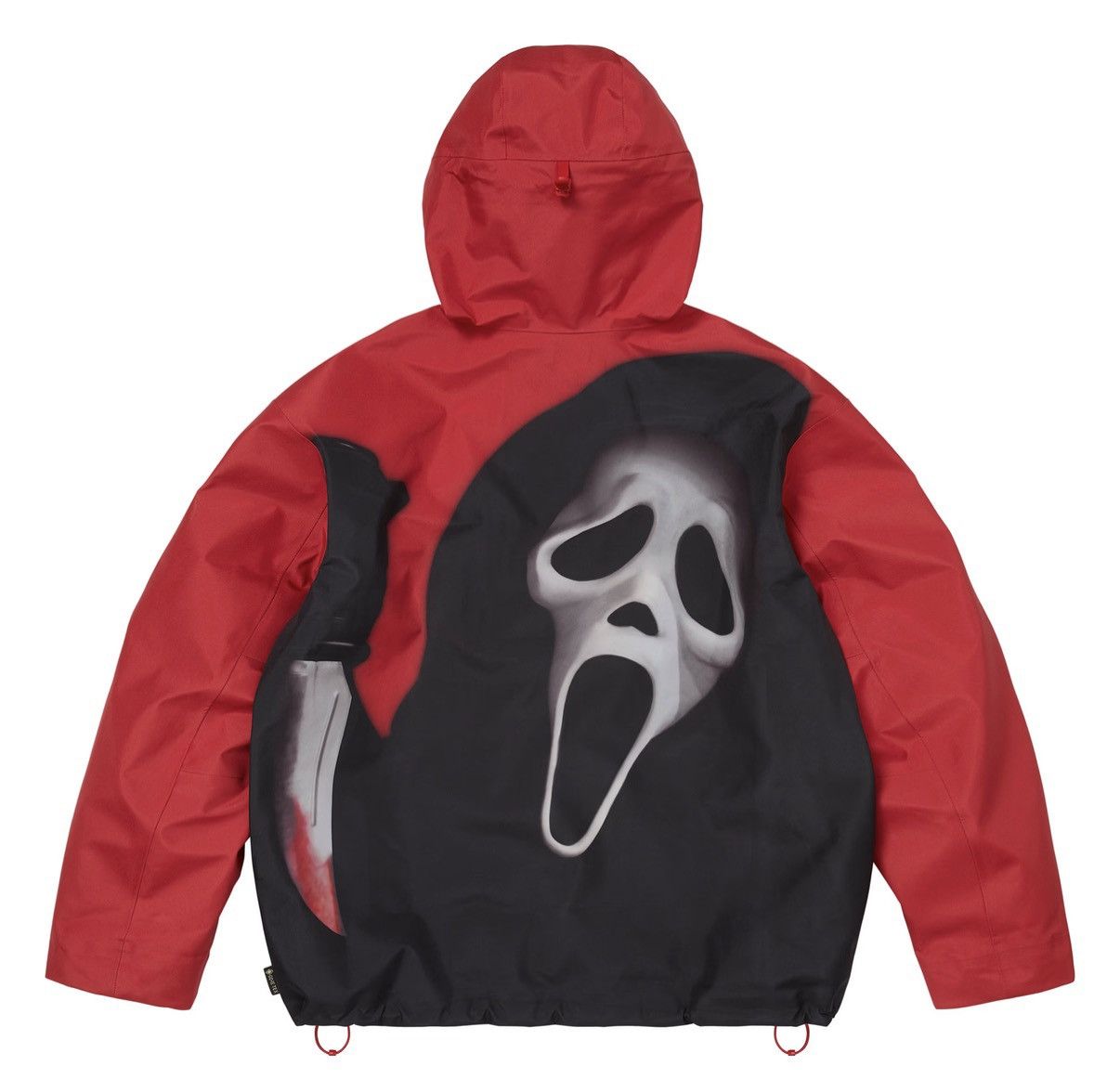 Supreme Supreme x Scream Ghostface Gore-Tex Jacket Red | Grailed