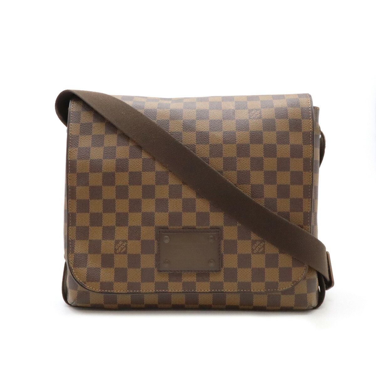 Louis Vuitton Louis Vuitton Damier Brooklyn Mm Shoulder Bag N51211 Canvas Crossbody Bag N51211 in Brown, Women's