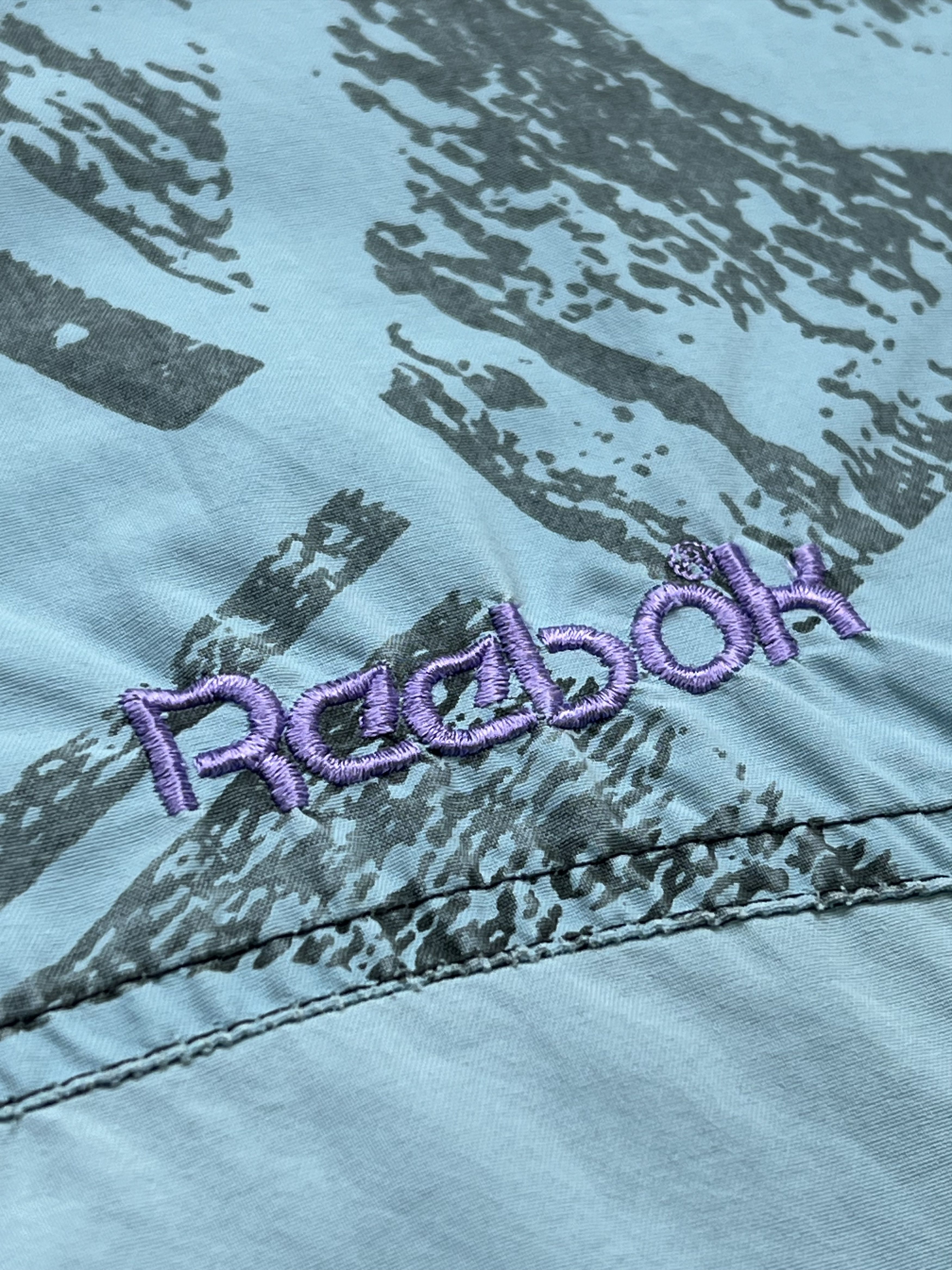 Reebok Vintage 90s Reebok Abstract Windbreaker Anorak Jacket Size US XL / EU 56 / 4 - 5 Thumbnail