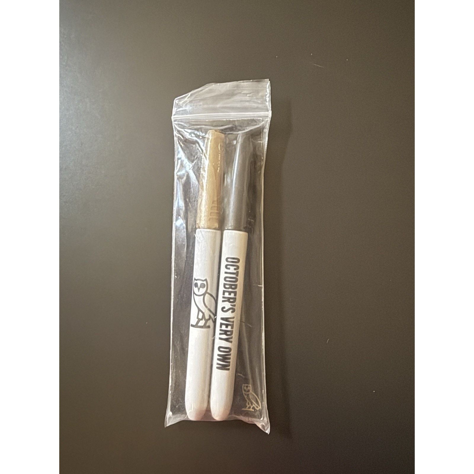 October's Very Own OVO October’s Very Own Sharpie Pack Drake 2 Pk Black gold Size ONE SIZE - 1 Thumbnail