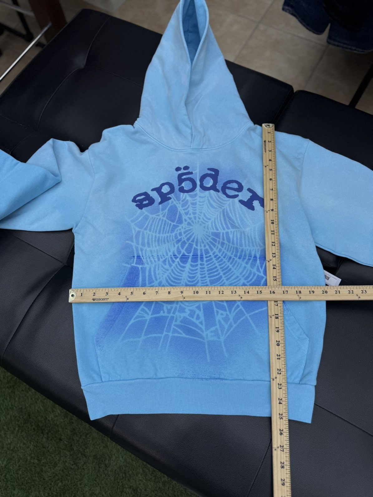 Sp5der Sp5der Worldwide Blue 2025 Hoodie Size S (NEW) Size US S / EU 44-46 / 1 - 6 Thumbnail