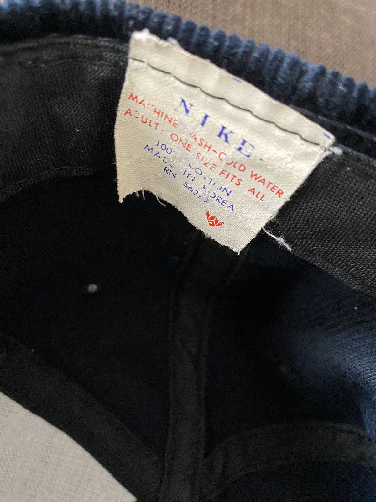 Nike × Vintage Very RARE Vintage Nike Ballwings 1985 Corduroy Cap Size ONE SIZE - 6 Thumbnail