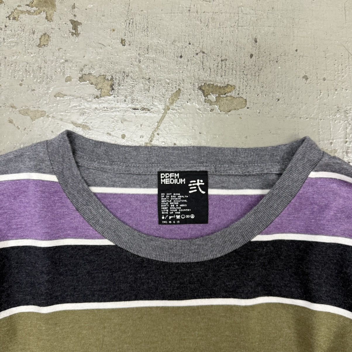 PPFM PPFM Punk Striped L/S Shirt Size US M / EU 48-50 / 2 - 3 Thumbnail