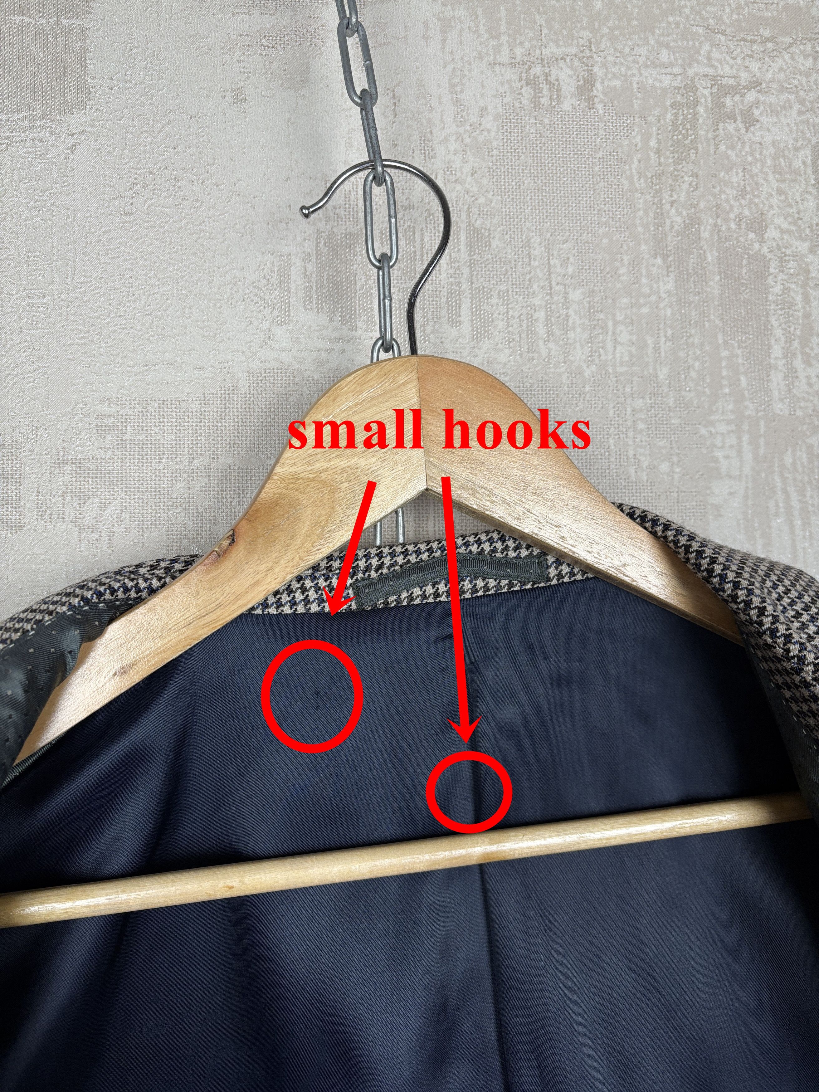 Marks & Spencer Marks and Spencer Wool Houndstooth Blazer Lanificio Campore Size 46R - 6 Thumbnail