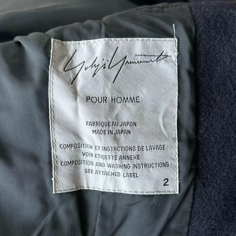 Yohji Yamamoto Yohji Yamamoto Yohji Yamamoto Tailored Coat for Men Size US S / EU 44-46 / 1 - 6 Thumbnail