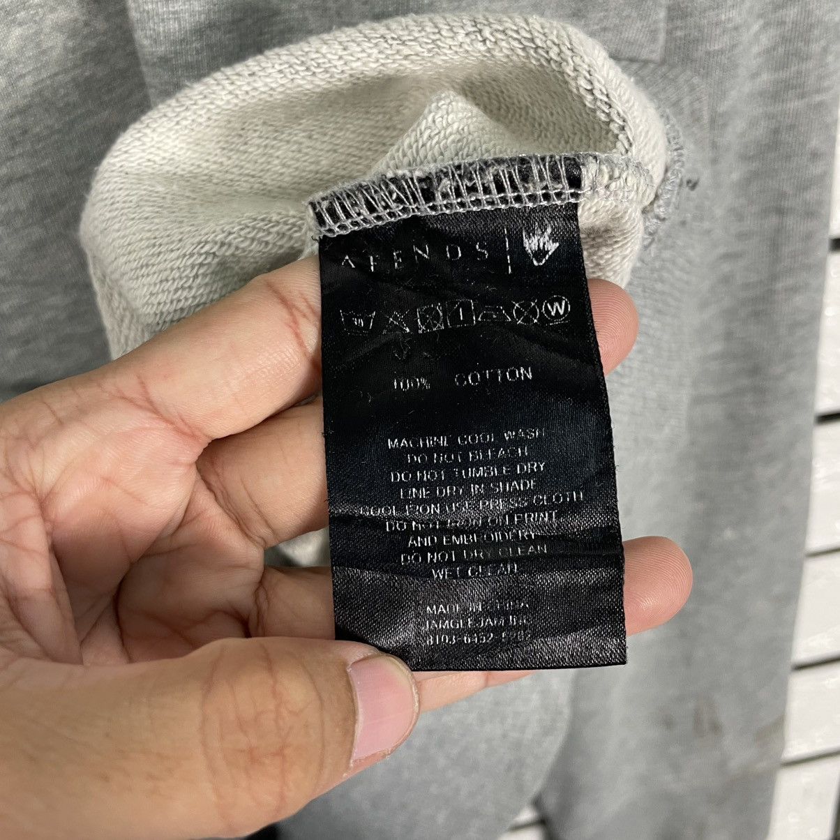 Japanese Brand Japanese Brand Afends Crewneck Gray Sweatshirt Size US M / EU 48-50 / 2 - 14 Thumbnail