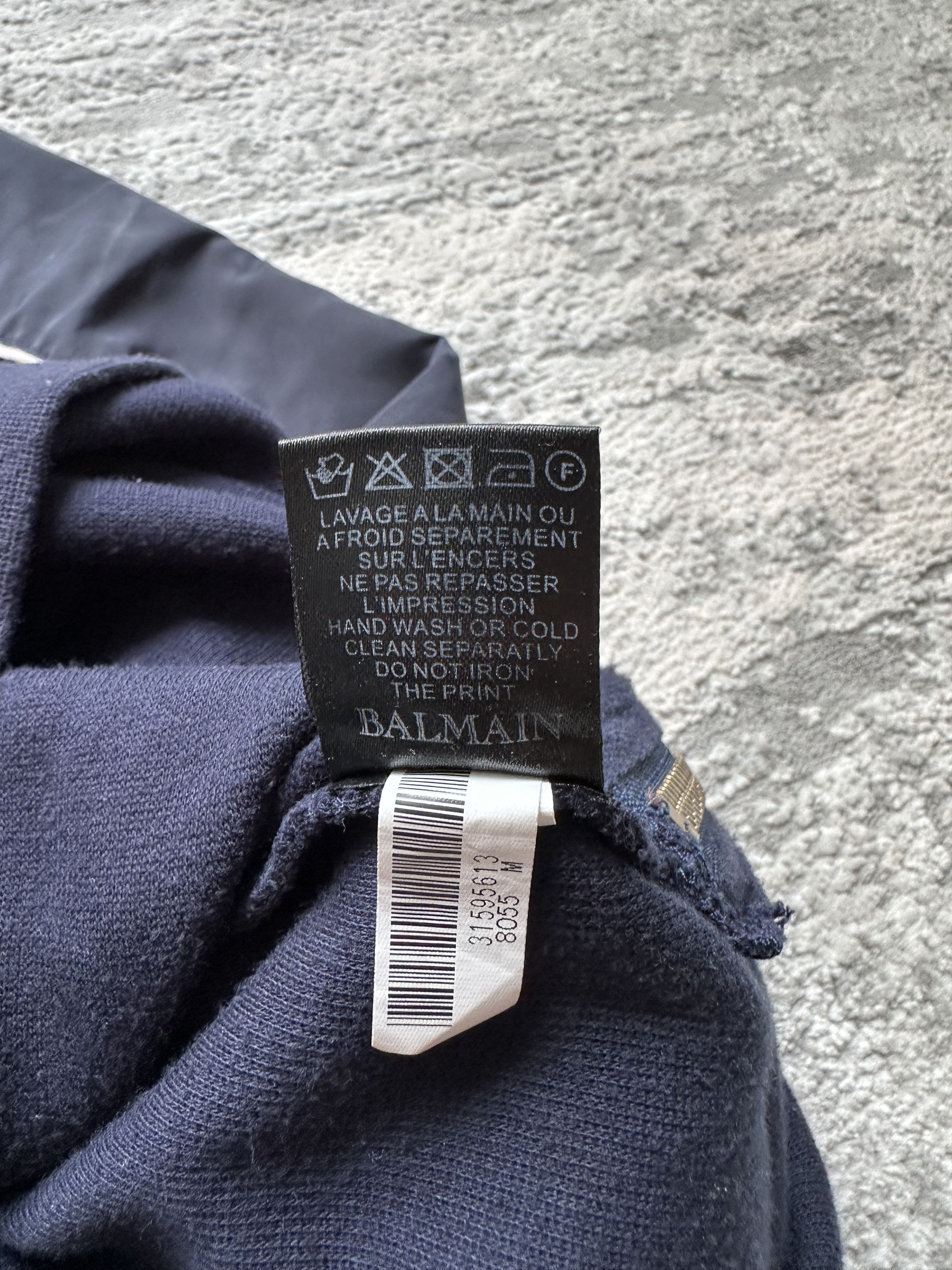 Balmain Balmain 1/3 zip sweatshirt Size US M / EU 48-50 / 2 - 7 Thumbnail
