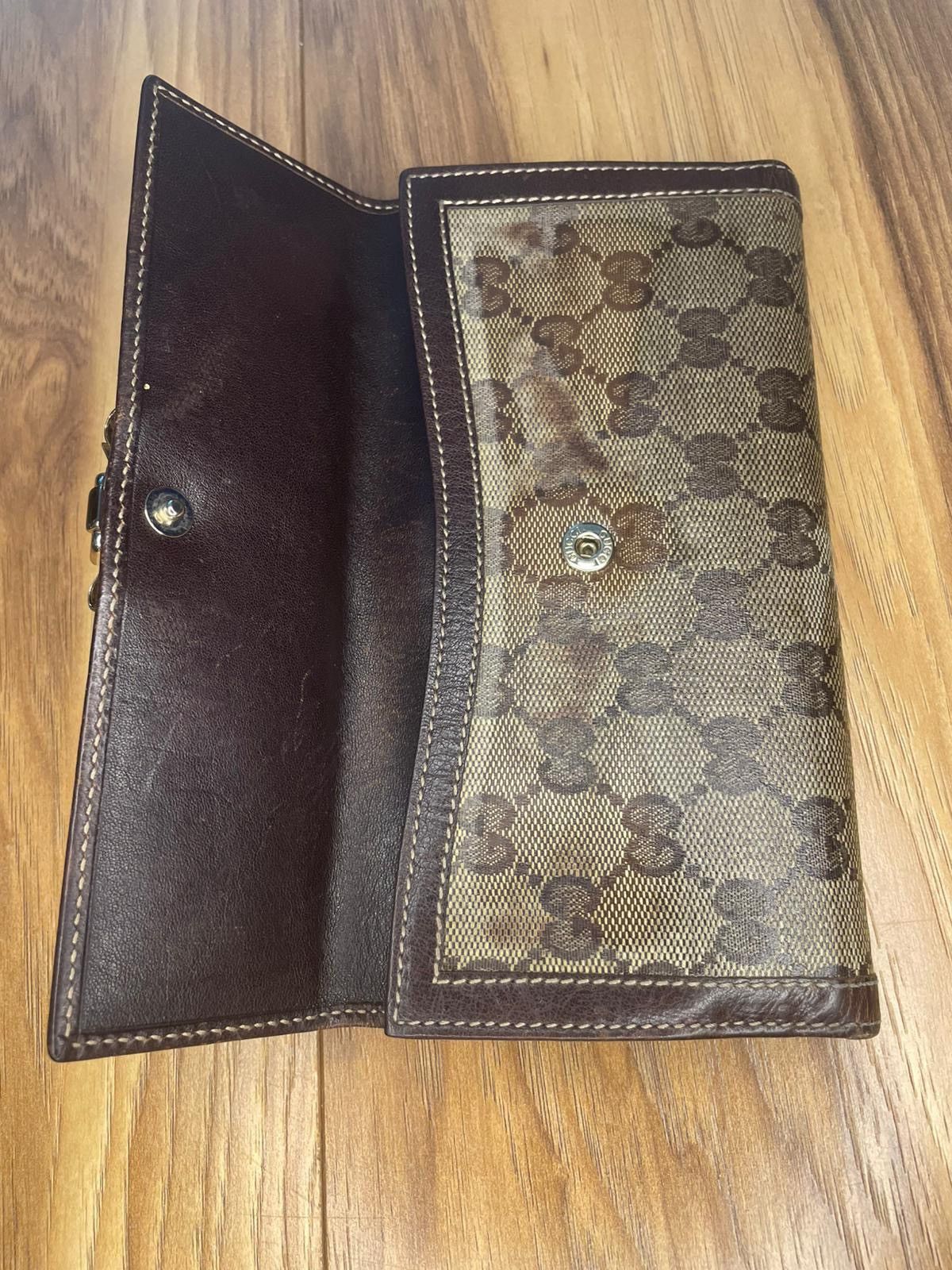 Gucci Gucci Long Wallet Purse Folding Size ONE SIZE - 6 Thumbnail