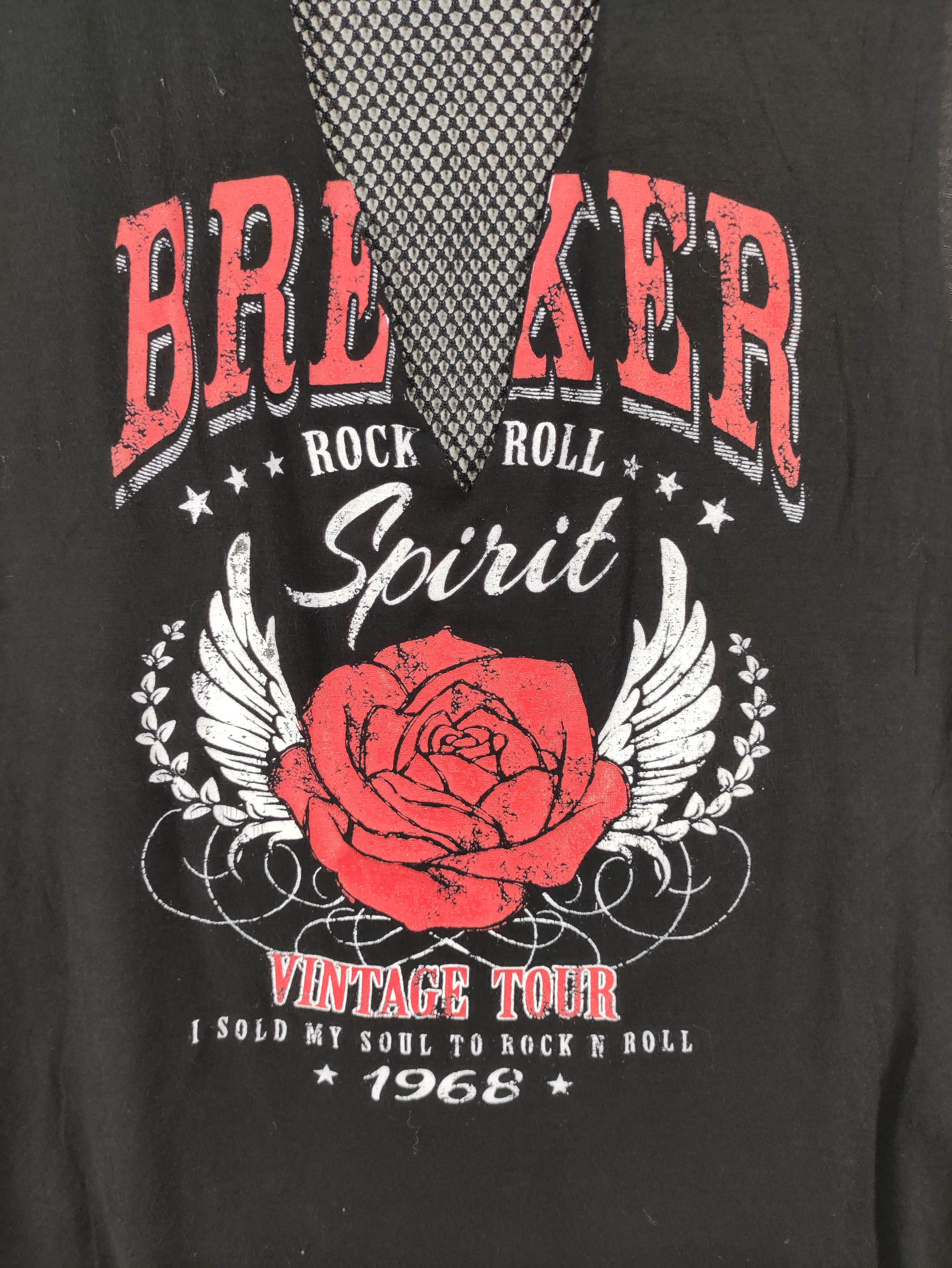 Japanese Brand Rock And Roll Jcfits Smash Tank Tops Net Fish On Back Size S / US 4 / IT 40 - 2 Thumbnail