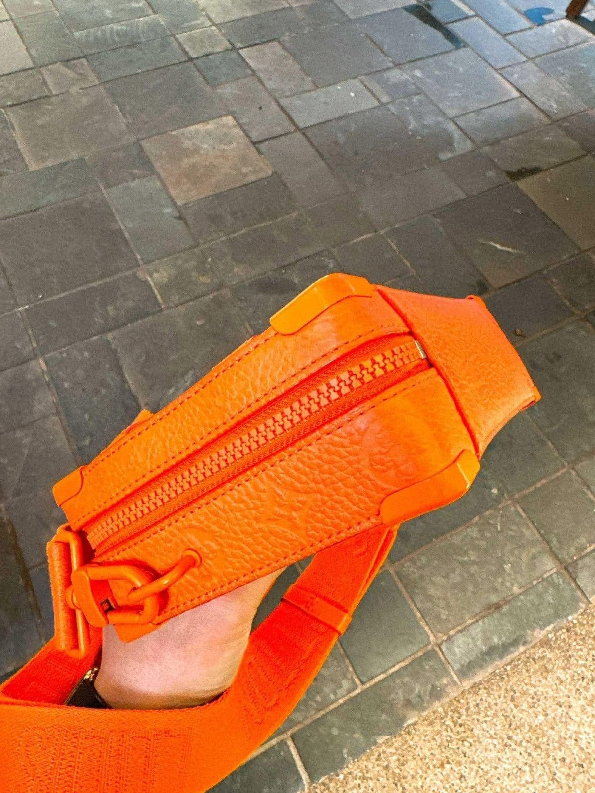Louis Vuitton × Virgil Abloh LOUIS VUITTON HANDLE SOFT TRUNK TAURILON MONOGRAM ORANGE Size ONE SIZE - 5 Thumbnail