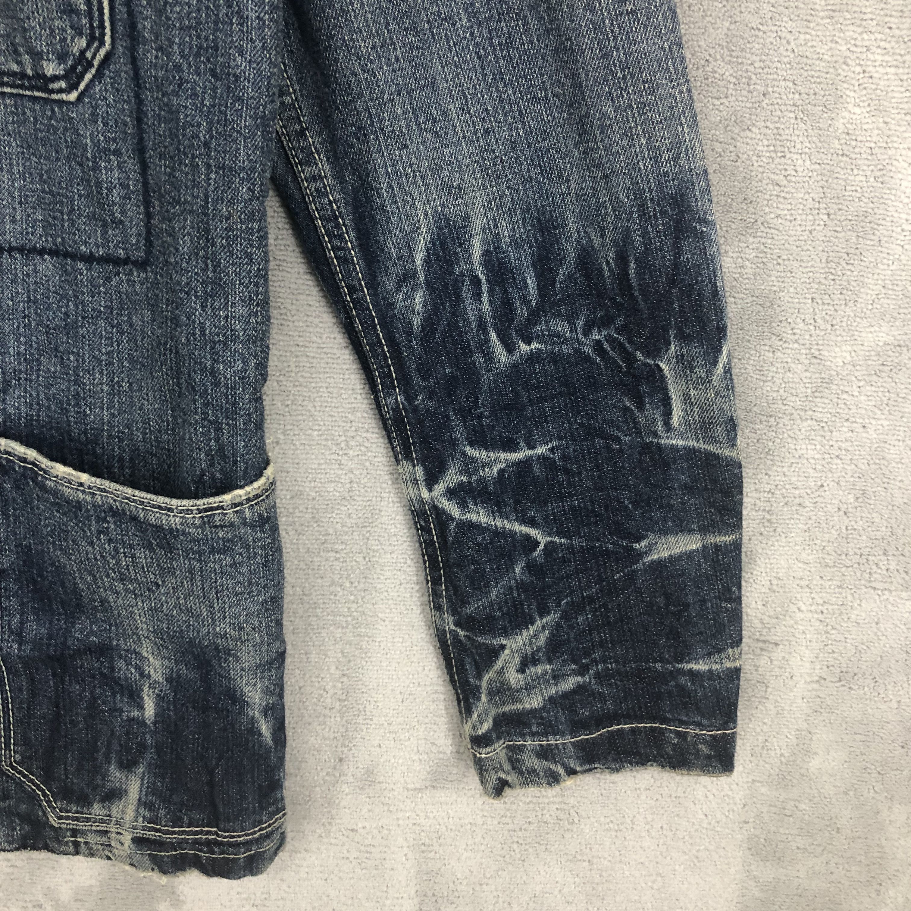Japanese Brand × Vintage Vintage Japanese Workwear Denim Jacket Size US M / EU 48-50 / 2 - 5 Thumbnail