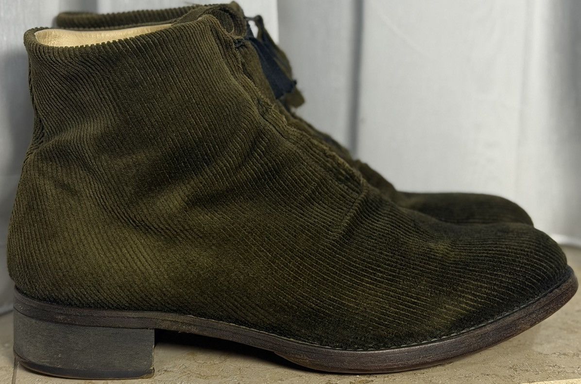 Cherevichkiotvichki Cherevichkiotvichki Corduroy Ankle Boots Size US 9 / EU 42 - 2 Thumbnail