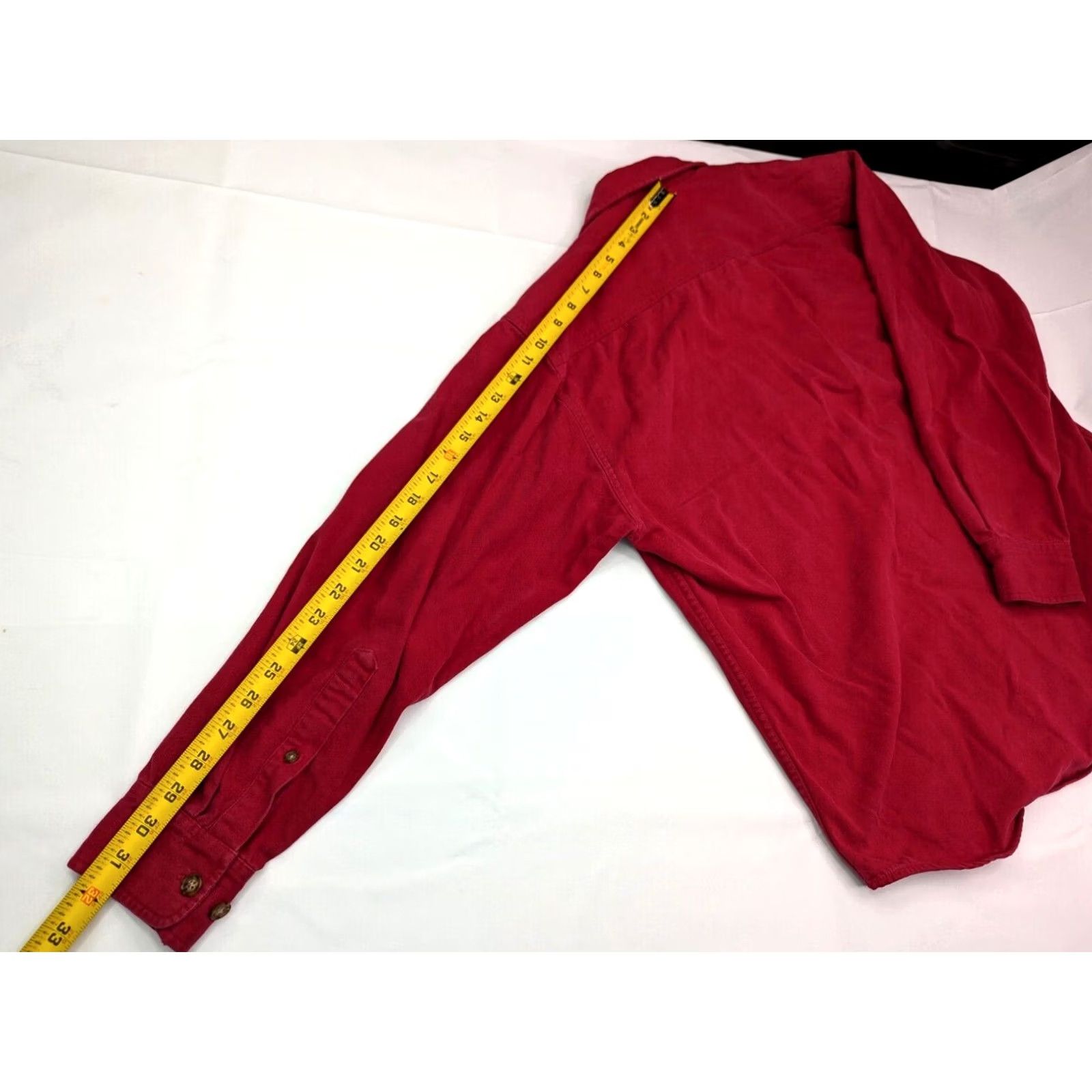 Vintage Vintage RedHead Shirt Adult Medium Red Chamois Flannel Outdoor Button Up Mens Size US M / EU 48-50 / 2 - 8 Thumbnail