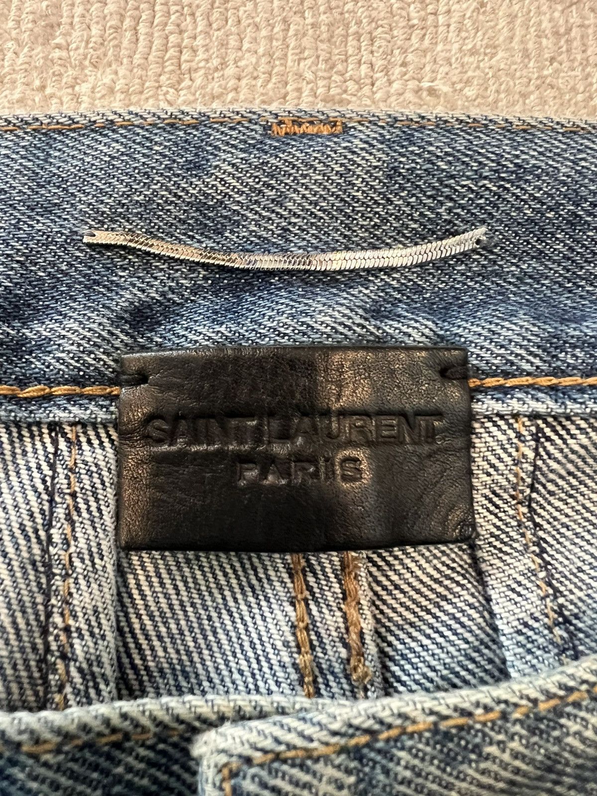 Saint Laurent Paris Saint Laurent Paris Denim Jeans D02 M/SK-LW