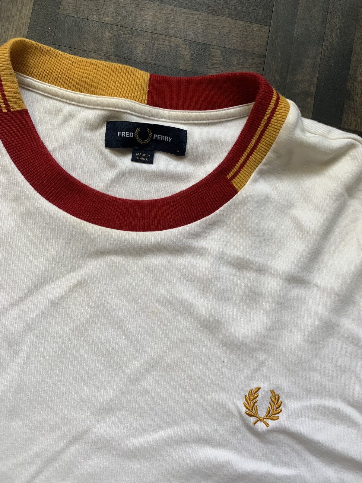 Fred Perry Fred Perry Longsleeve Laurel Wreath White Large Size US L / EU 52-54 / 3 - 1 Thumbnail
