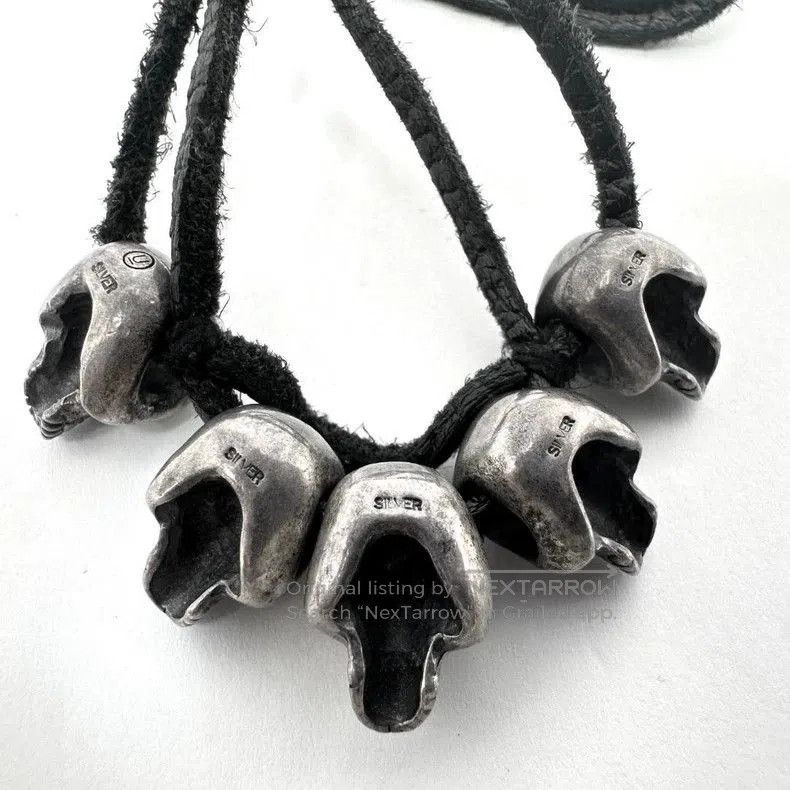 Undercover Skull Head Necklace in 925 Silver. Size ONE SIZE - 2 Thumbnail