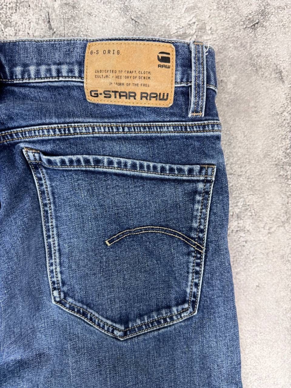 G-Star G Star Raw Mosa Blue Denim Pants Jeans Mens Size US 30 / EU 46 - 4 Thumbnail