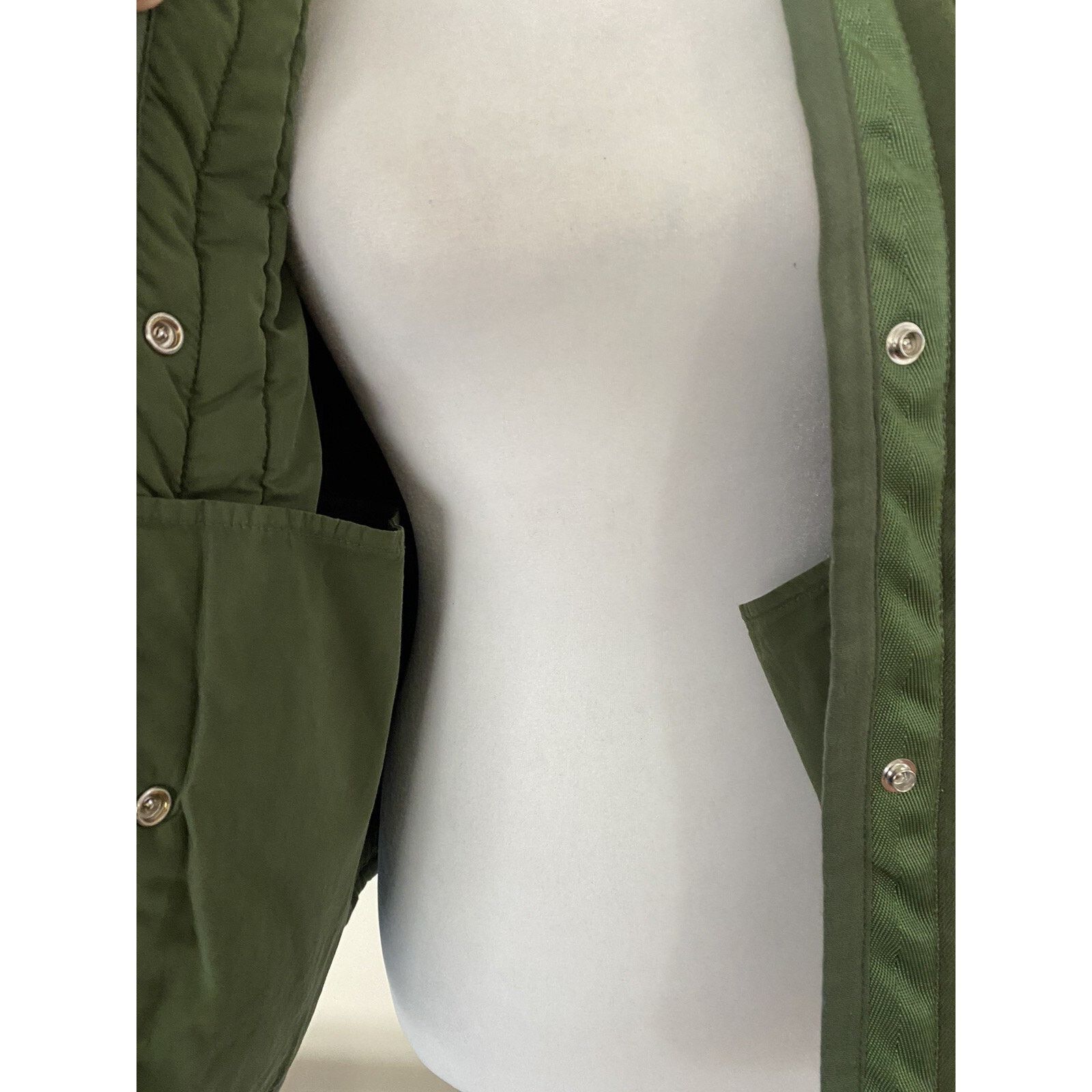 Rag & Bone Rag & Bone Woman Cotton Canvas Jacket Army Green S A003039 Size S / US 4 / IT 40 - 7 Thumbnail