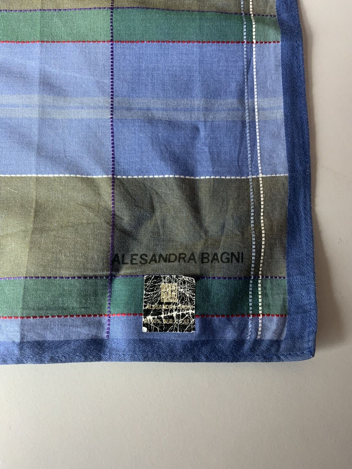 Japanese Brand Alesandra Bagni Bandana Handkerchief Size ONE SIZE - 9 Thumbnail