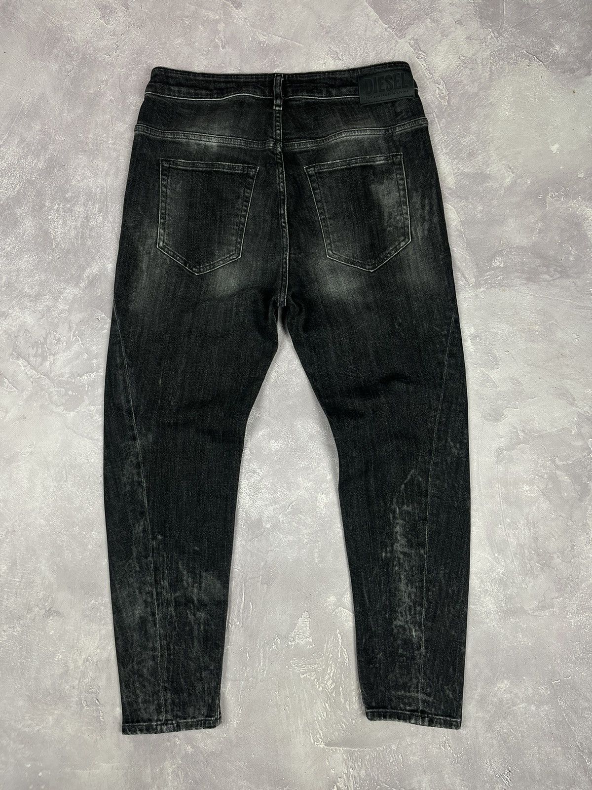 Diesel Women's D-Fayza Boyfriend Low Waist Denim Pants Jeans