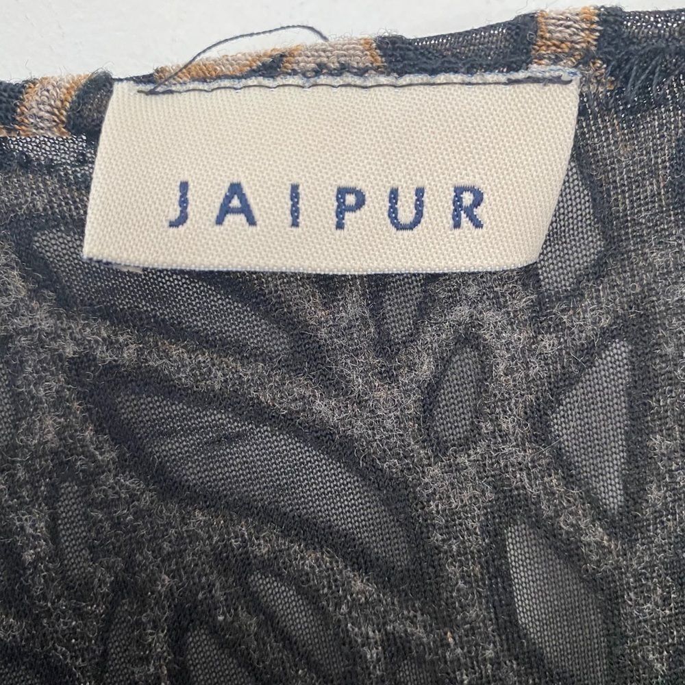 Other Vintage Jaipur Burnout Leaf Top | Size S | Textured Semi-She Size S / US 4 / IT 40 - 5 Thumbnail
