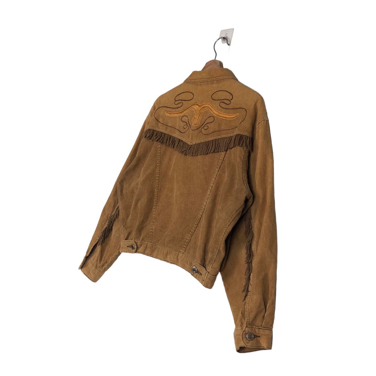 Japanese Brand 🔥Cropped Cowboy Jacket Corduroy Biker Wear Size US M / EU 48-50 / 2 - 10 Thumbnail