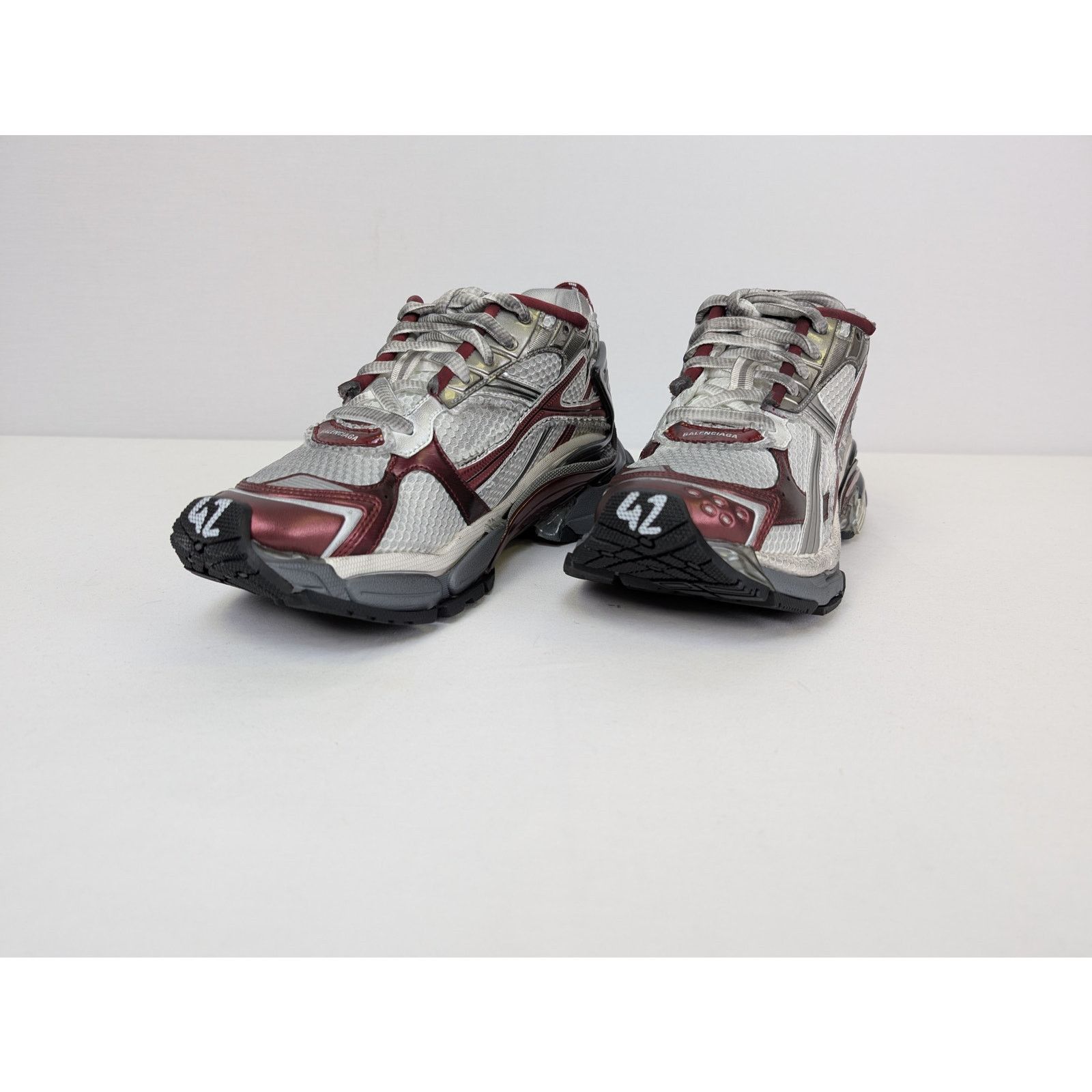 Balenciaga o1rshd1 Q:2 / Four Color Rubber Runners in Multicolor Size US 11 / EU 44 - 8 Thumbnail