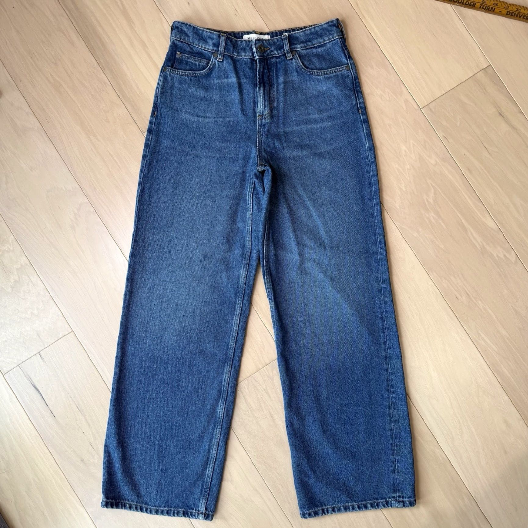 Marc O'Polo Marc O'Polo Sodra Jeans Women's 28 Blue Wide Leg High Rise Vintage? No Shirt Jeans Men? Size 28" / US 6 / IT 42 - 3 Thumbnail