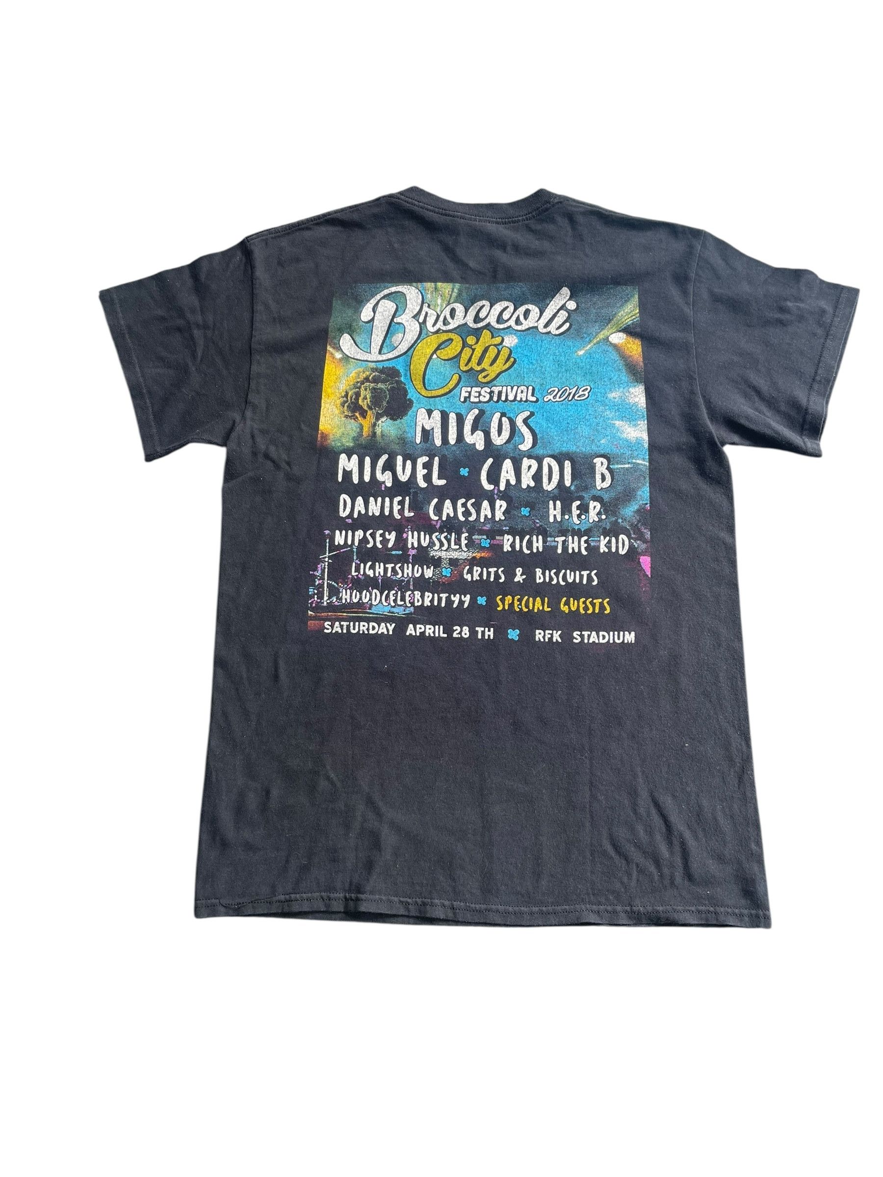 Rap Tees Hiphop Brocoli City Festival 2018 Size US M / EU 48-50 / 2 - 6 Thumbnail