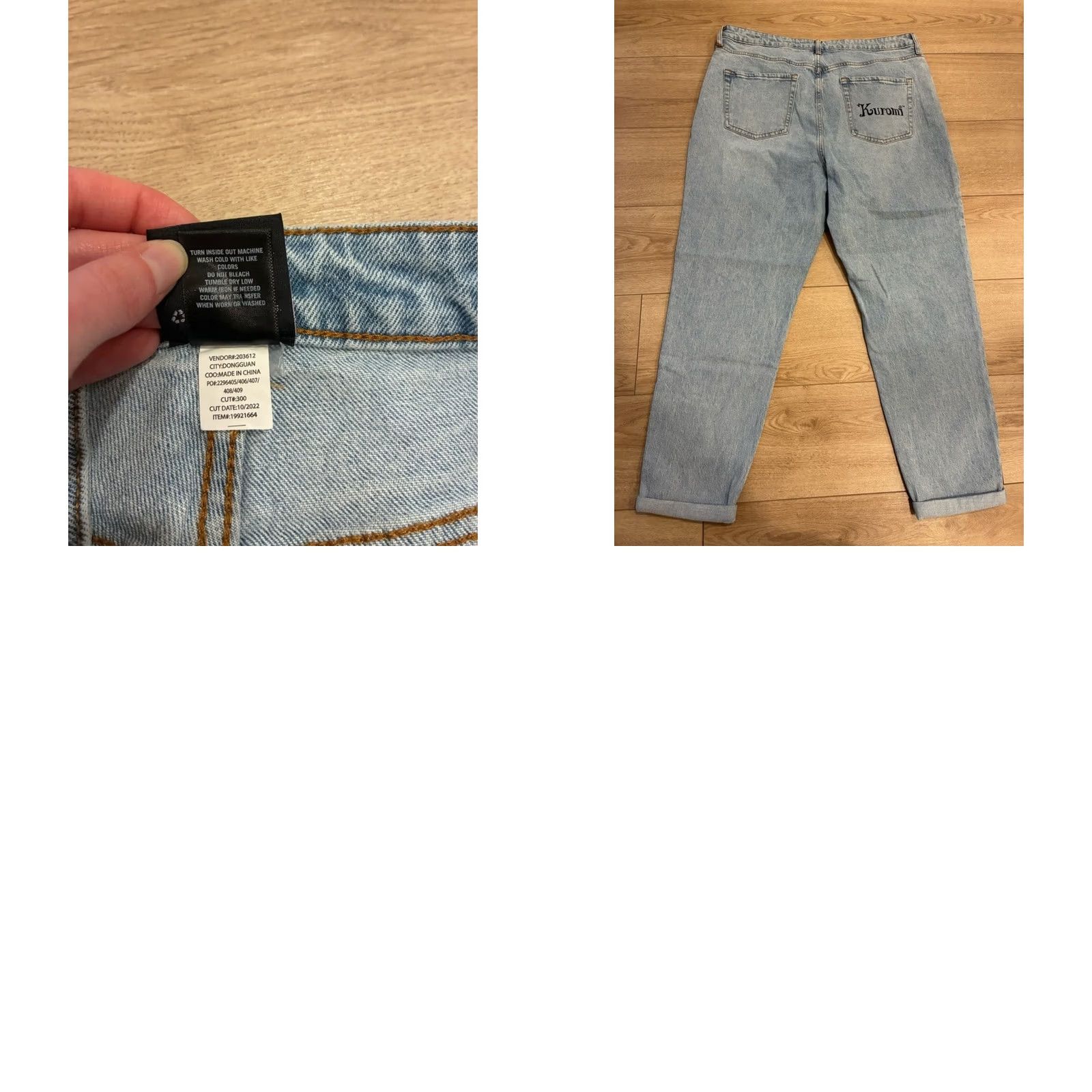 Vintage NWT Hello Kitty x Hot Topic Sanrio Mom Jeans Butterfly Garden 19/2X Women Jeans NWT Sanrio Butterfly Garden 19/2X Women Jeans Size 40" / US 18 - 8 Thumbnail