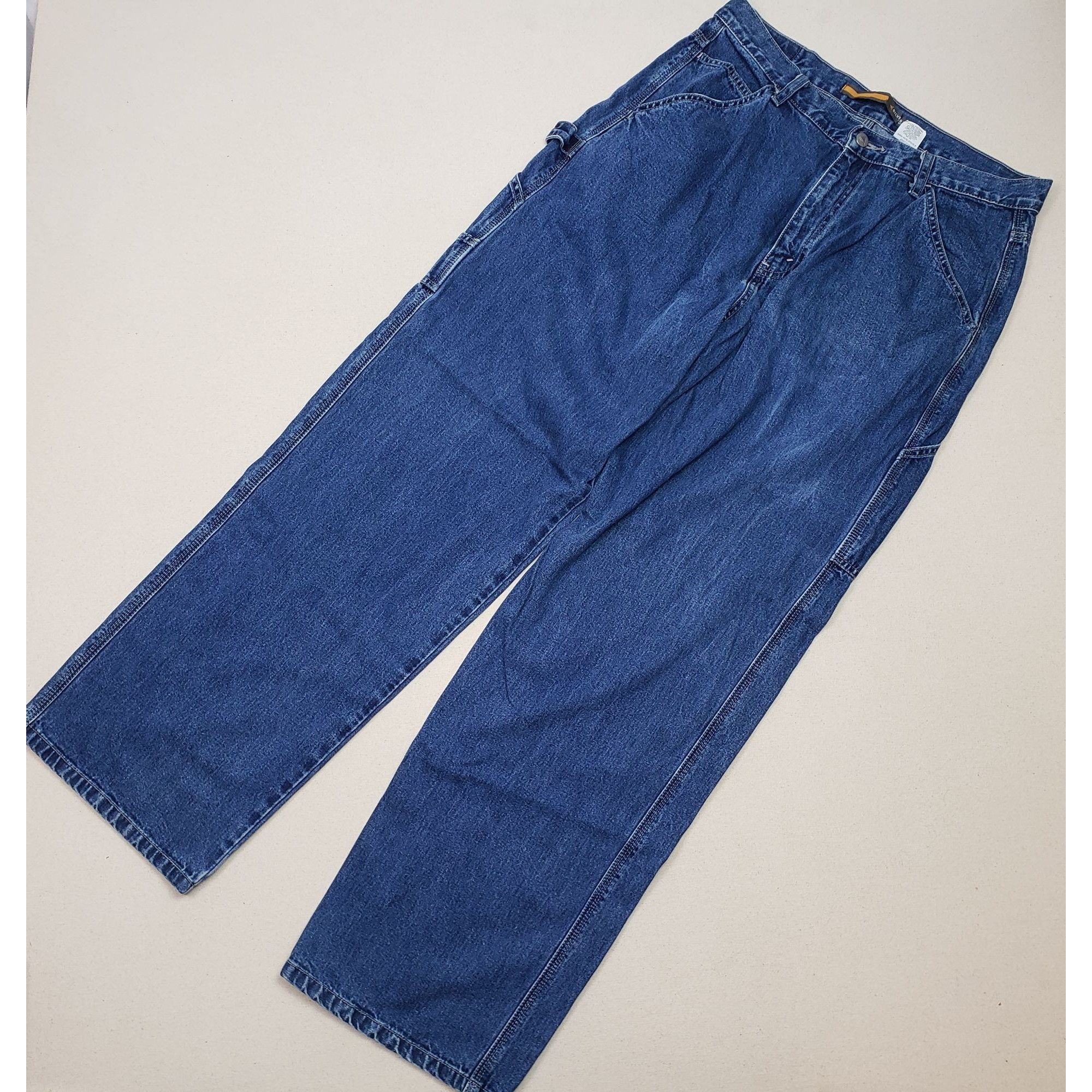 Levi's Levi's Silver Tab Men's Carpenter Fit Wide Leg Jeans 34/34 Size US 34 / EU 50 - 1 Thumbnail