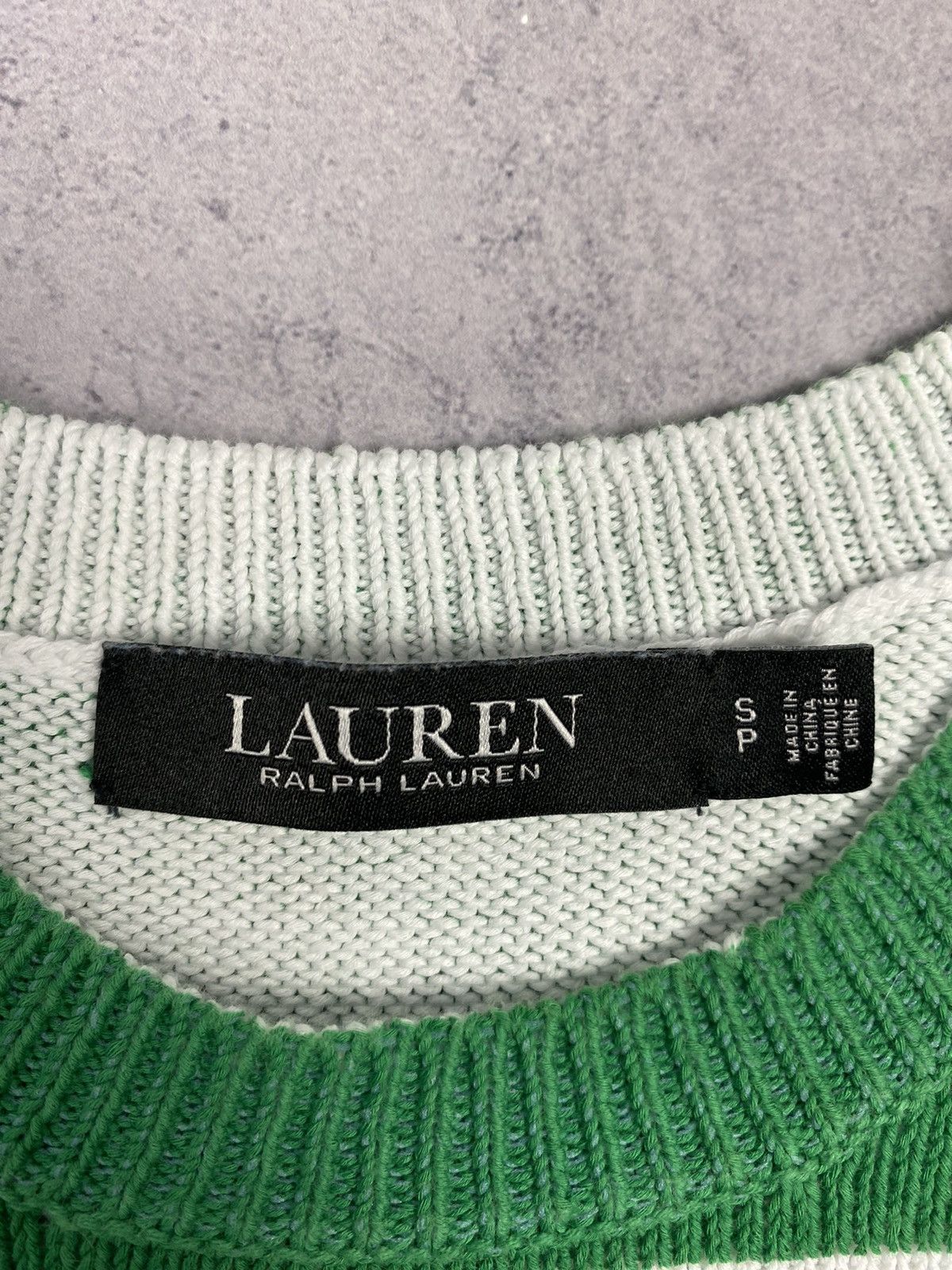 Polo Ralph Lauren × Ralph Lauren Polo Ralph Lauren Striped Multicolor Knit Dress Short Sleeve Size S / US 4 / IT 40 - 7 Thumbnail